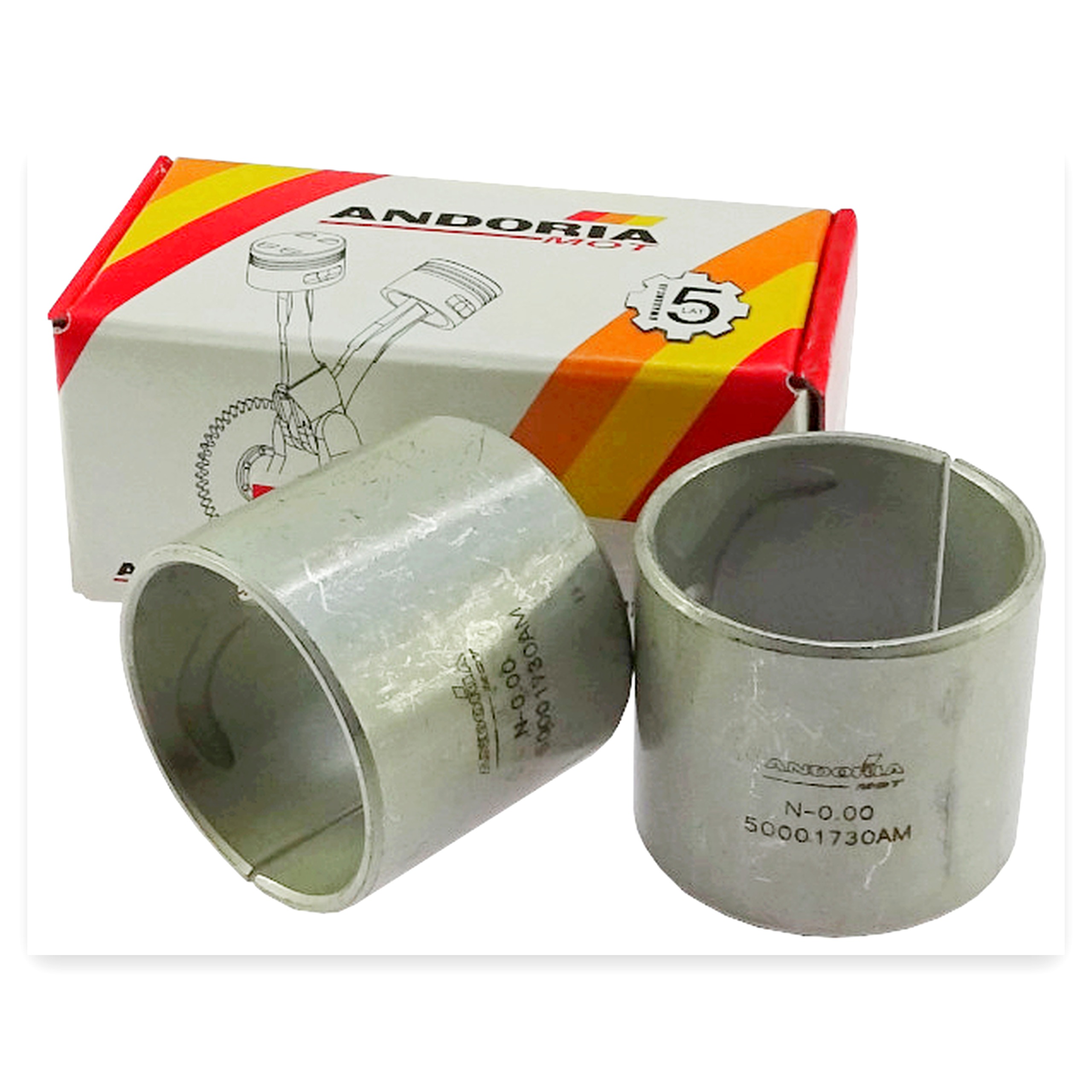 79e53faf91fe650746be7a85031c0fb1.jpg Tuleja korbowodu N-0,00 nominał Ursus C-330 ( sprzedawana po 2 szt) ANDORIA widoczna cena za 1 sztukę