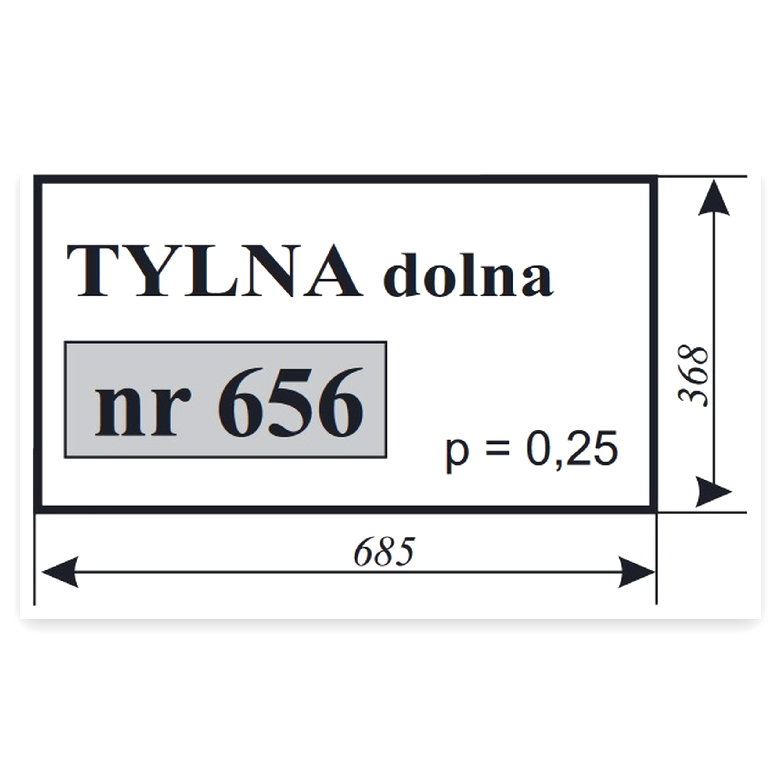 7c56ec6ee602ac3b38e8615413038f5e.jpg Szyba tylna dolna do ciągnika Zetor 1224