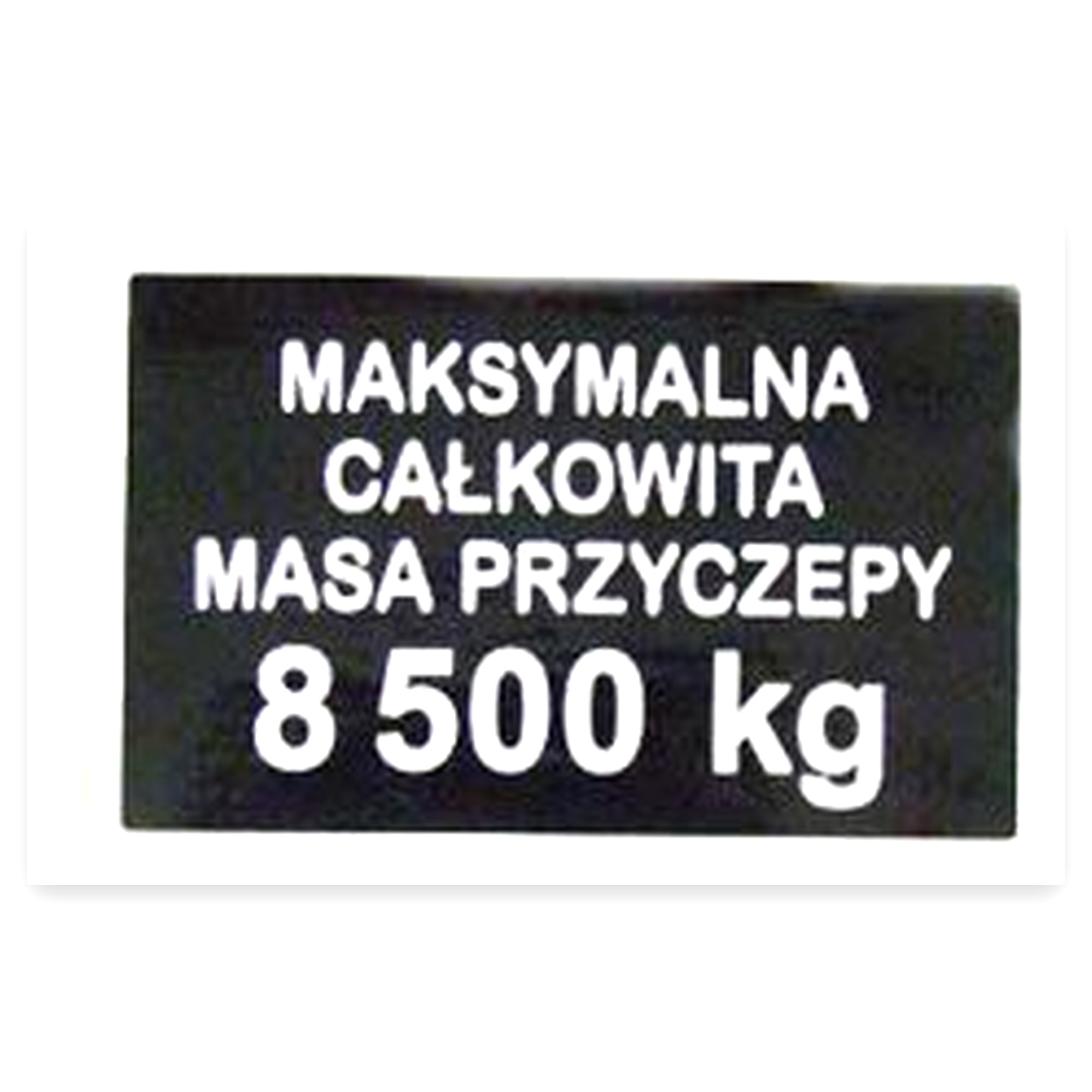 7e28721f39c952117a6f22beae24b64f.jpg Naklejka MAKSYMALNA MASA