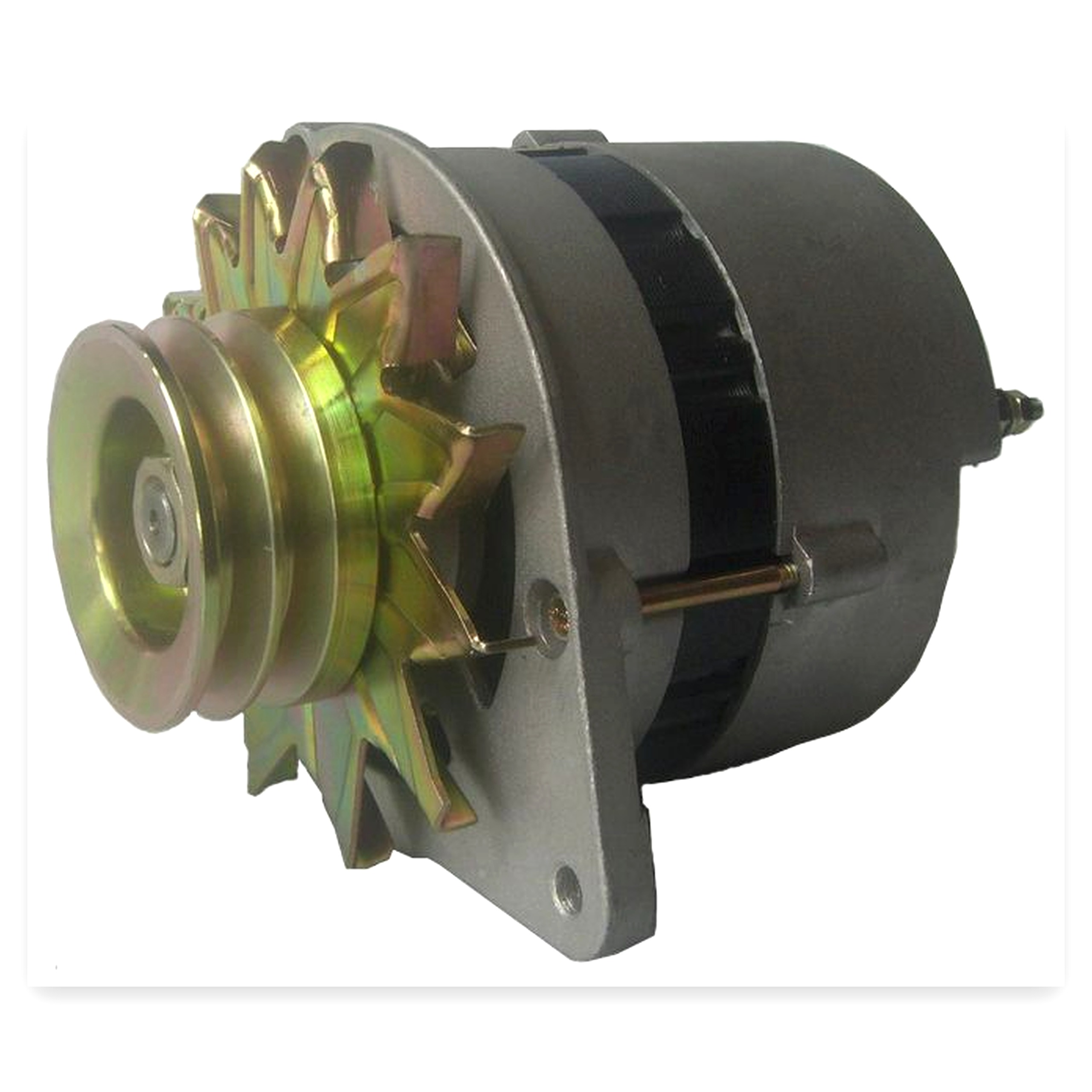 7fbc4332e90cf32ce9feb564d3155eea.jpg Alternator 14 V 70 koło na 2-paski Ursus C-385 Zetor ZTS