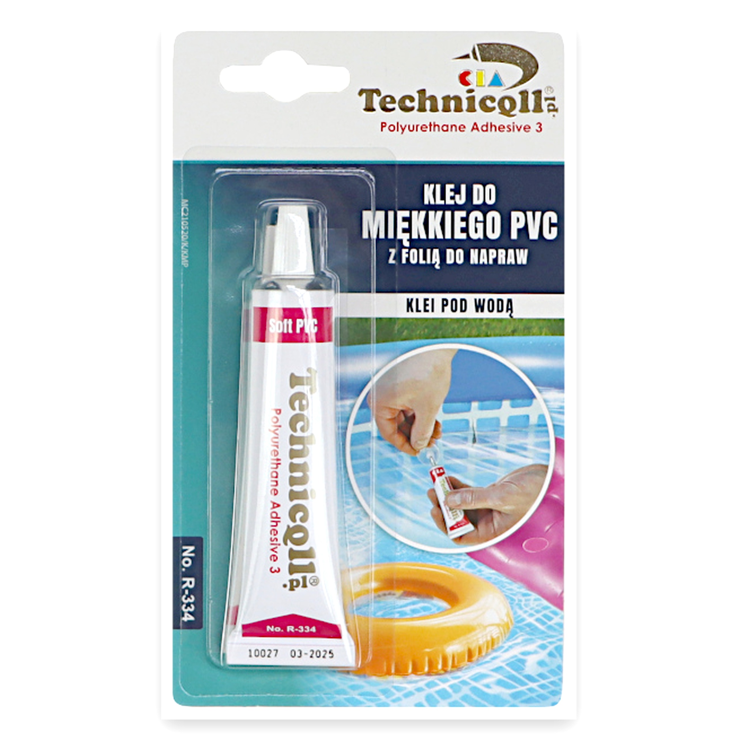 803b1bfb78e9f2d8448374985f41265c.jpg Klej do miękkiego PCV, poliuretanu 20ml wodoodporny R-334 Technicqll
