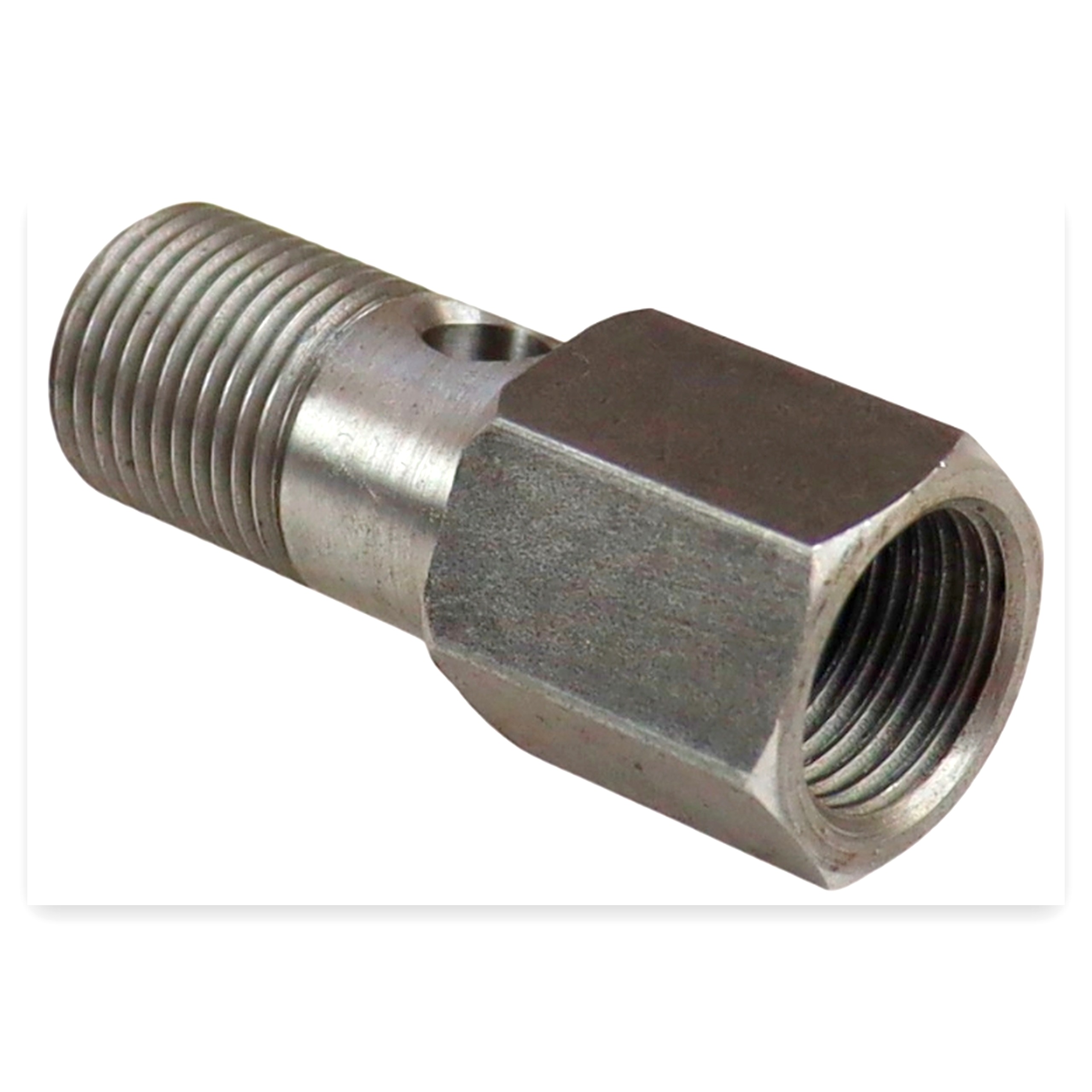 8158ac282c21e47363fcec34c496d5ec.jpg Złączka korpusu filtra do ciągnika Ursus C-4011