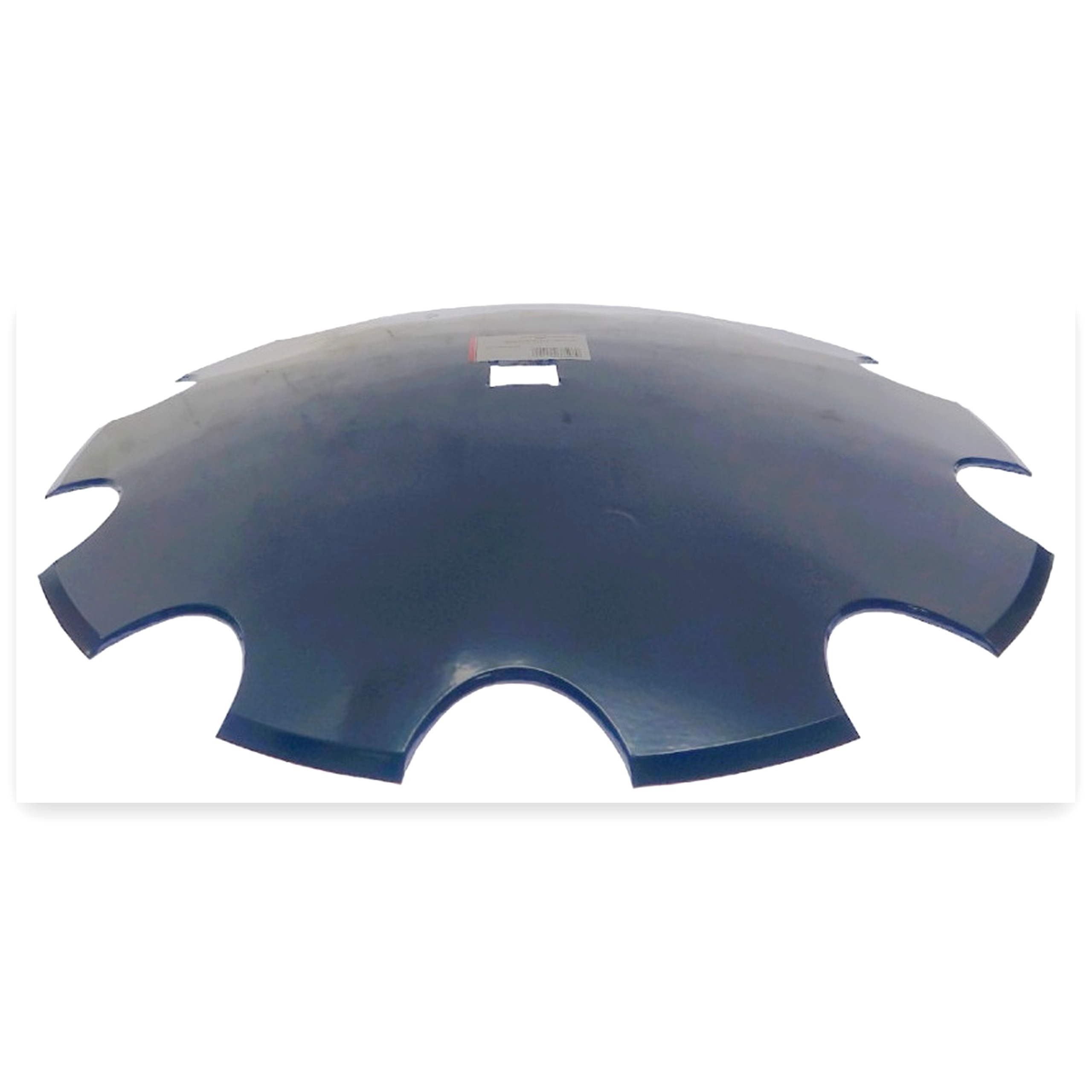 8515288cfdd89beb4ffd3bdd14f289d5.jpg Talerz uzębiony FI-460 mm, grubość 4 mm mocowanie na osi otwór 30x30