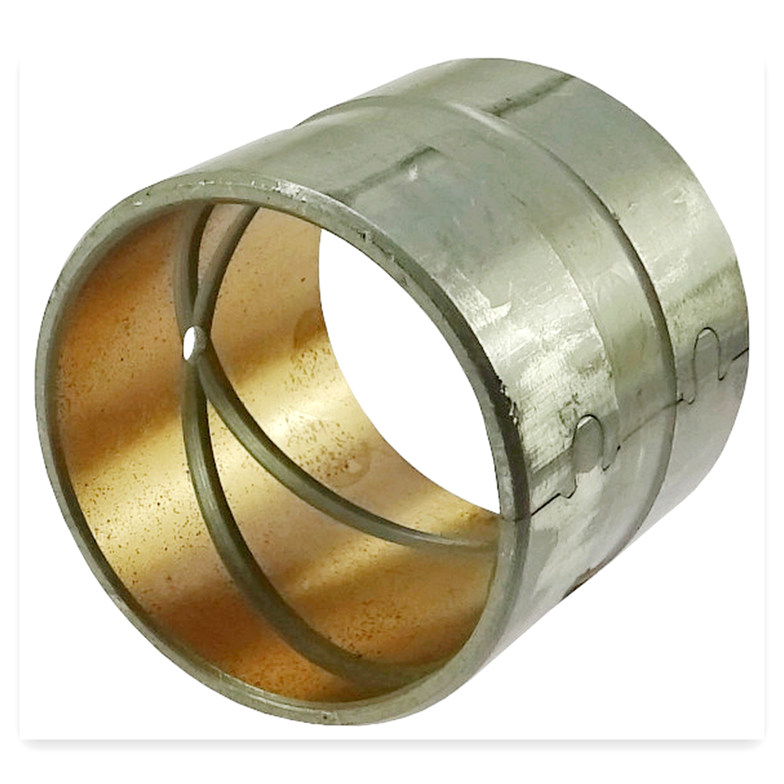 87b6e5be615b94aa0c6f8e930b711436.jpg Tuleja bimetaliczna osi płaskiej 80200014 Ursus C-360 C-385 ( sprzedawana po 2 szt ) ANDORIA widoczna cena za 1 sztukę