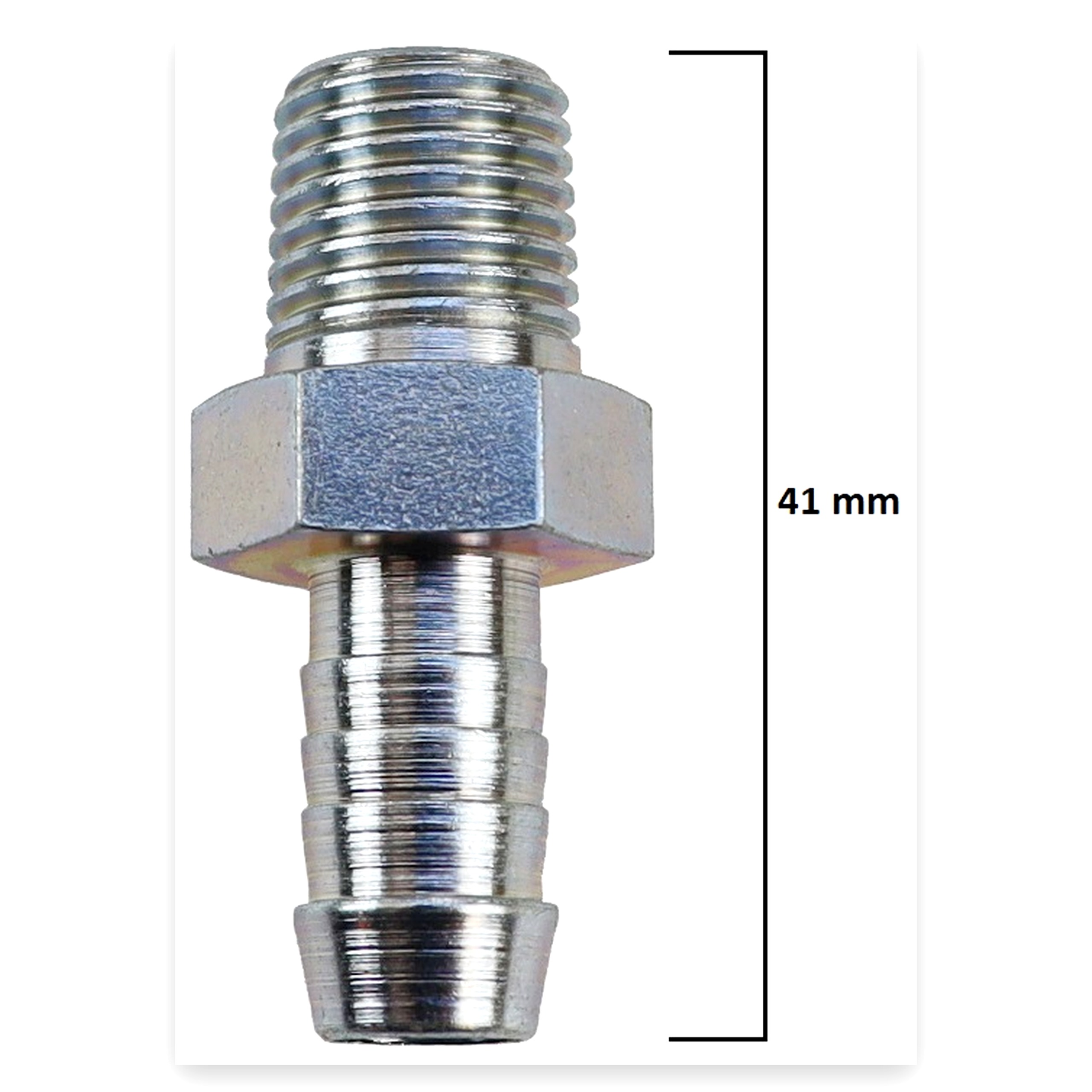 Adapter węża DN8 na wąż 9-10 mm klucz 17 NPTF