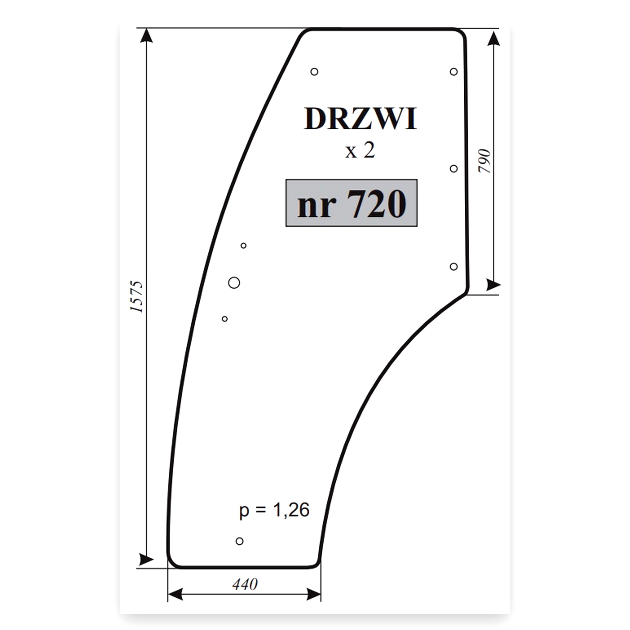 89a5241664b9102910b84ddedf883b50.jpg Szyba drzwi Pronar 320A do ciągnika