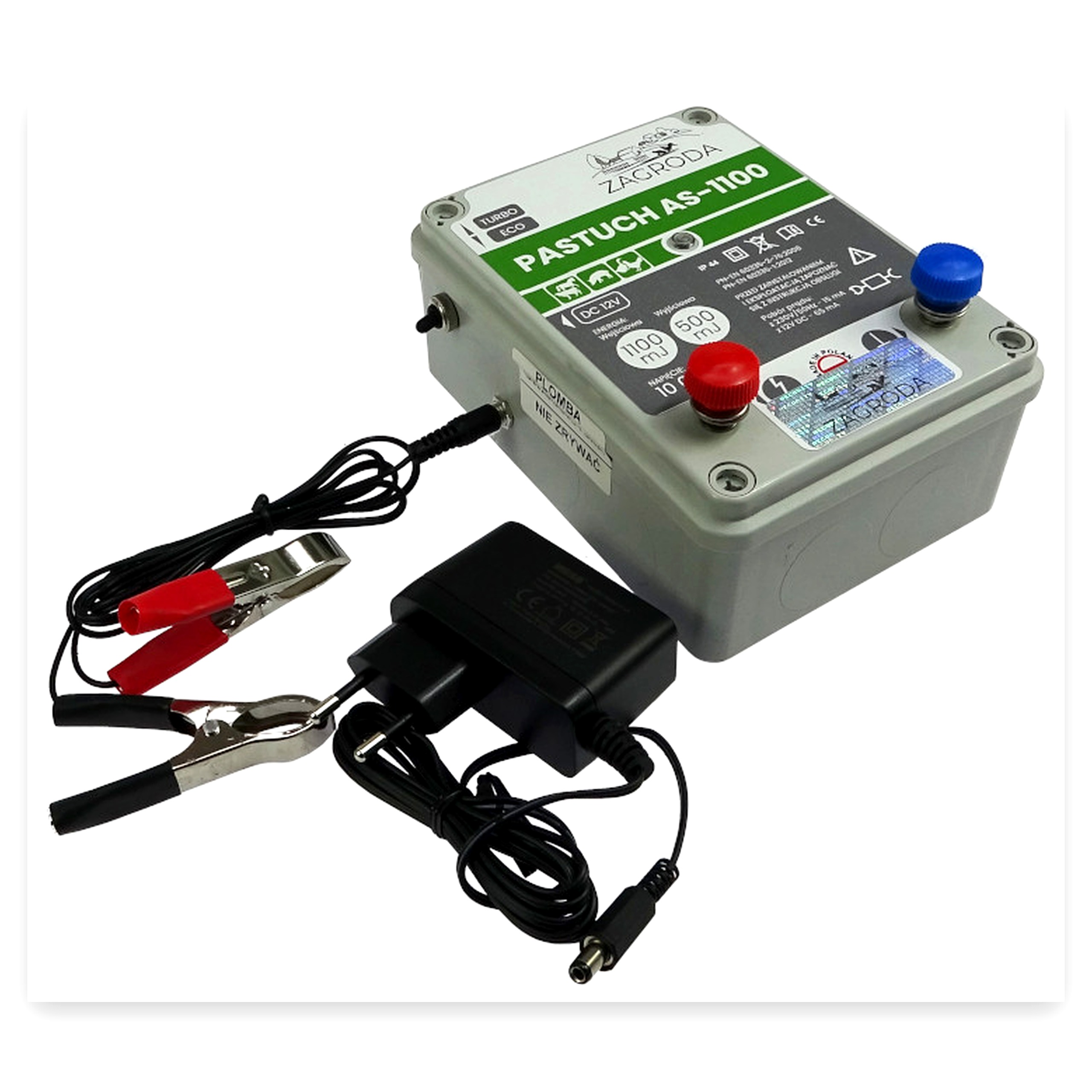 8eaf6688b7dad6f1559b025934b90a48.jpg Elektryzator pastuch AS-1100 ZAGRODA