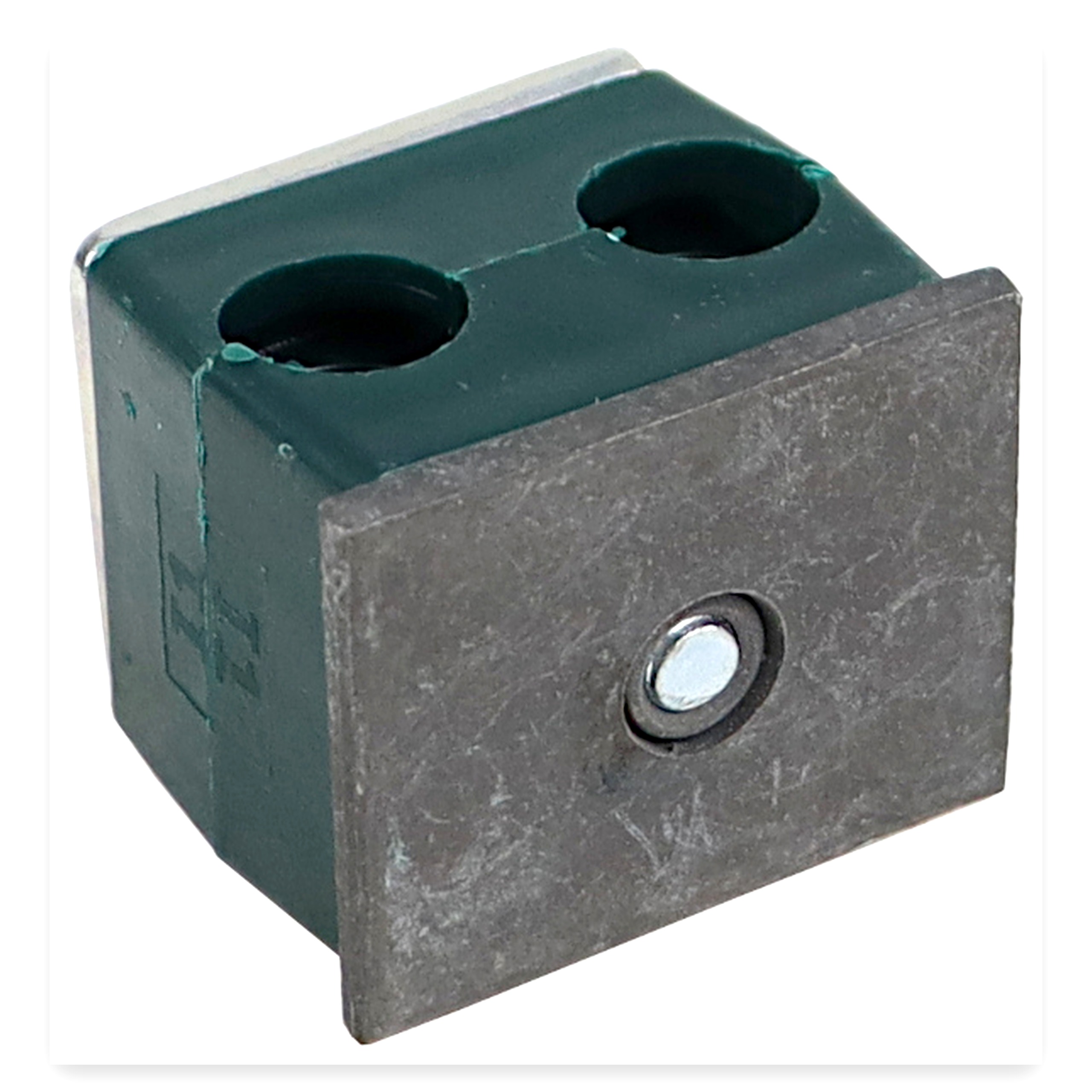 8fdb44051c51cfc154a2c586f537e828.jpg Uchwyt polipropylenowy podwójny do rur i przewodów FI-12 mm śruba z