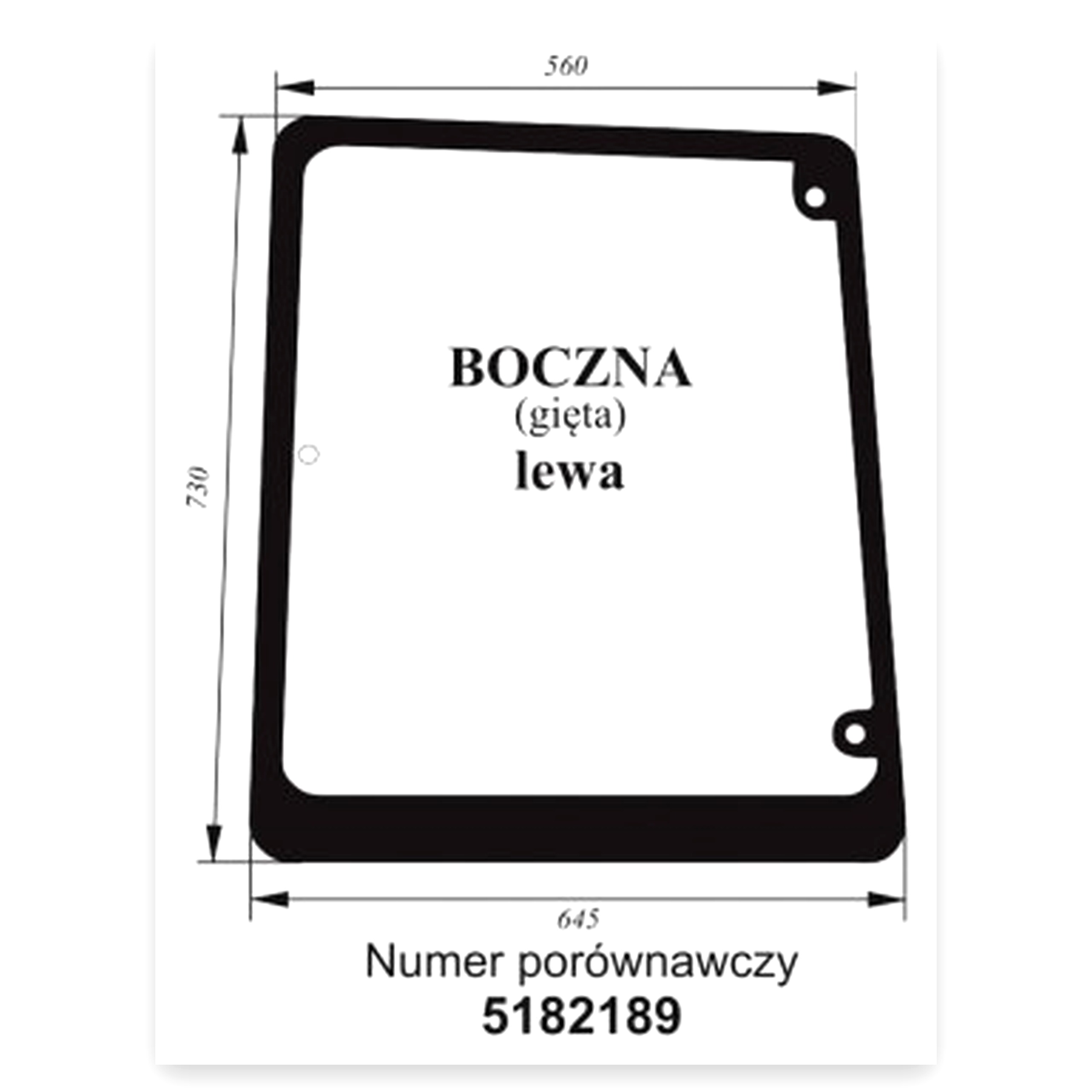902984a41094bee6eac559f6daac7559.jpg Szyba boczna lewa do ciągnika Case Gi
