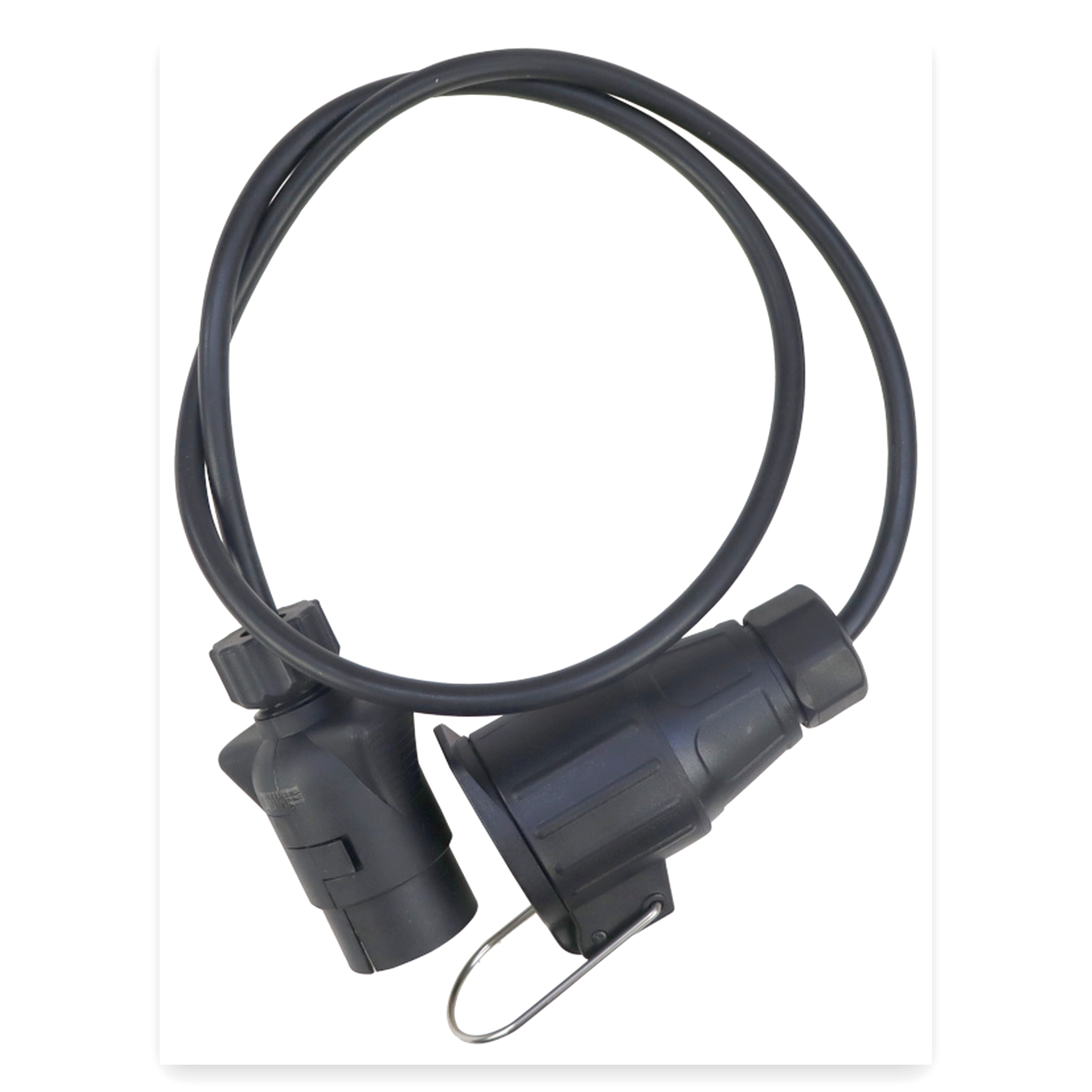 907d514d2483bf83e146fd53c8864f7a.jpg Adapter przejściówka gniazda złącza kablowy 7/13 V długość 1,0 m ELMOT