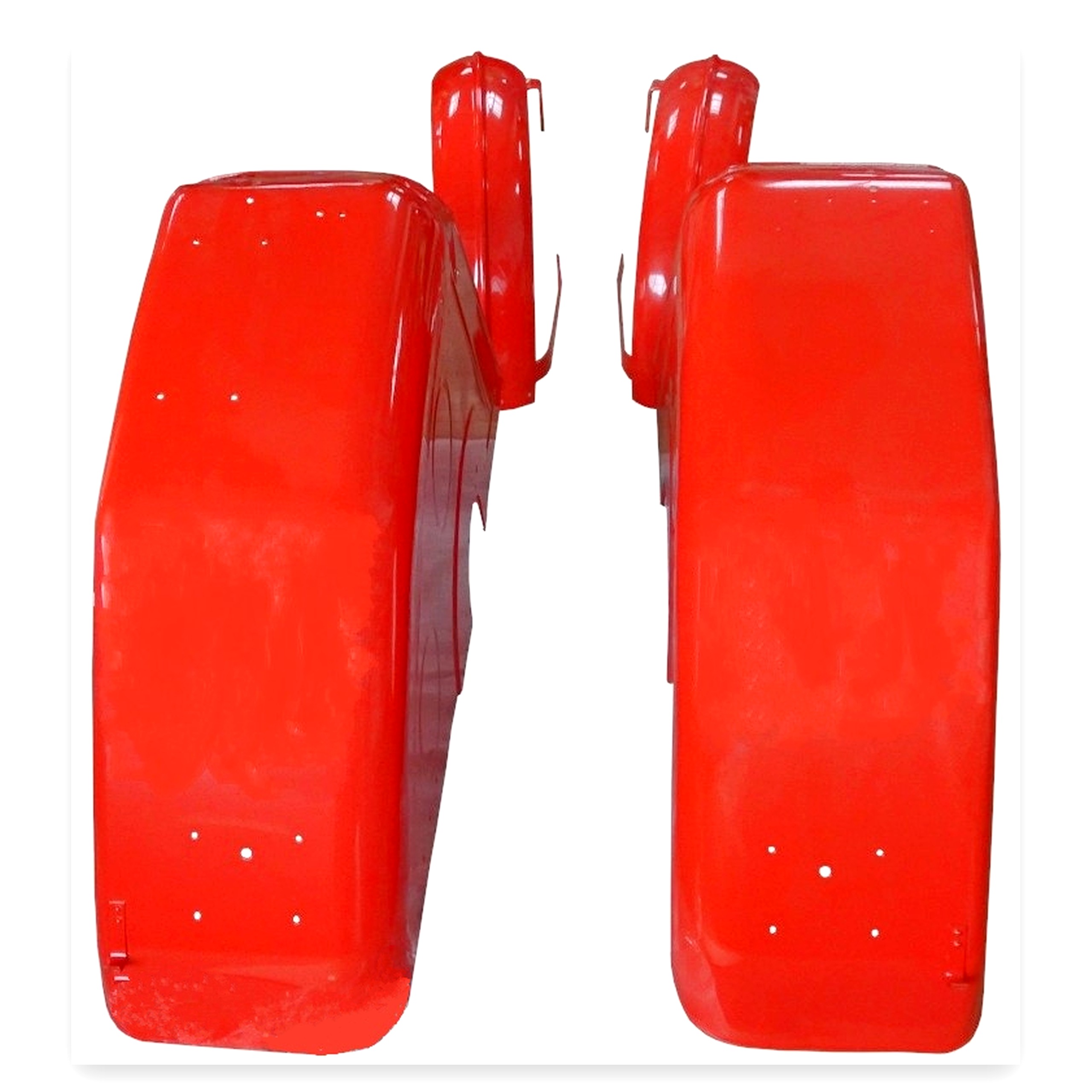 909432f864acc8a9d63fd80037ae50fc.jpg Komplet blacharki lakierowanej C-360 czerwony mały - błotnik tylny 2x