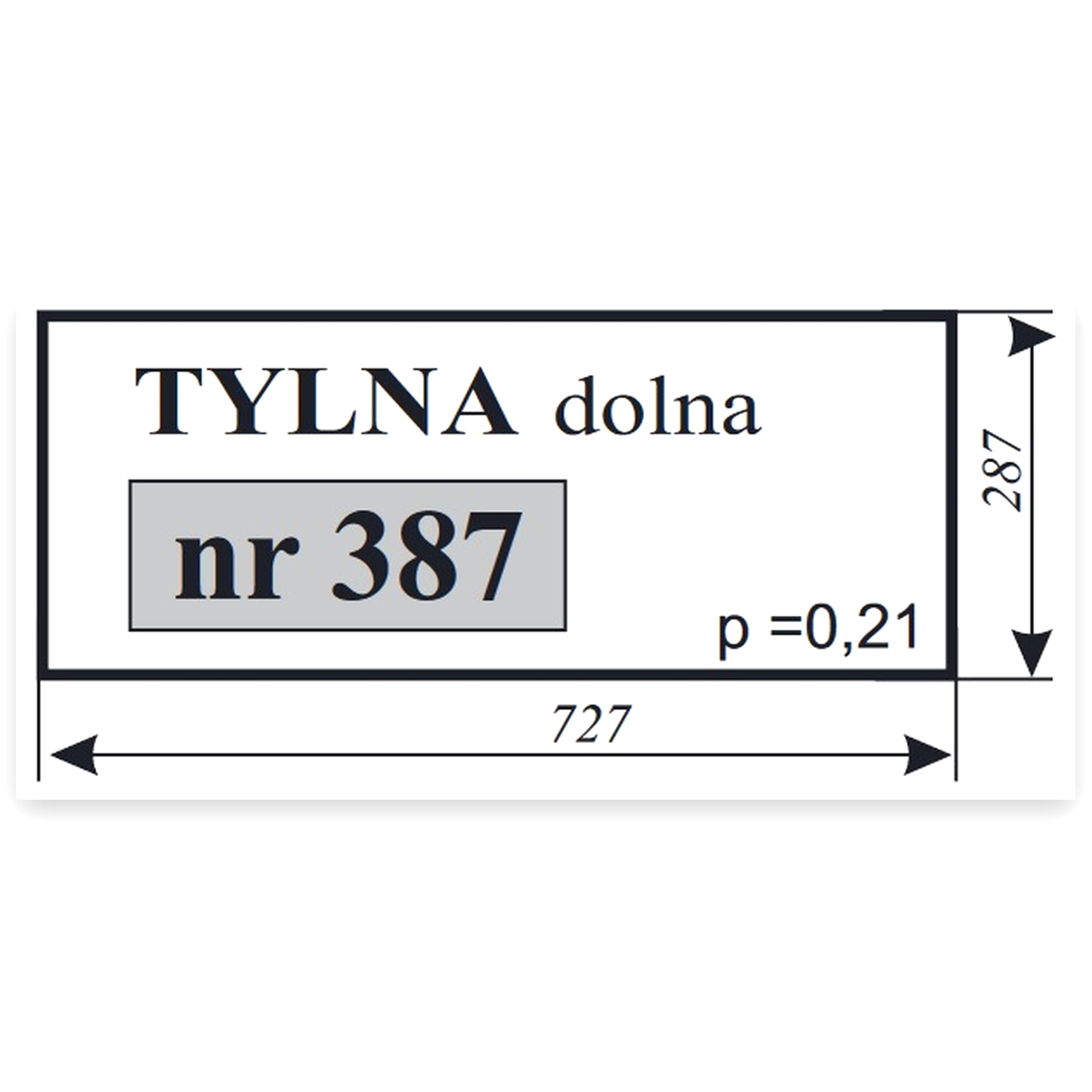 94335e9badcda7a55c622ac866a604e9.jpg Szyba tylna dolna do ciągnika Ursus C-360