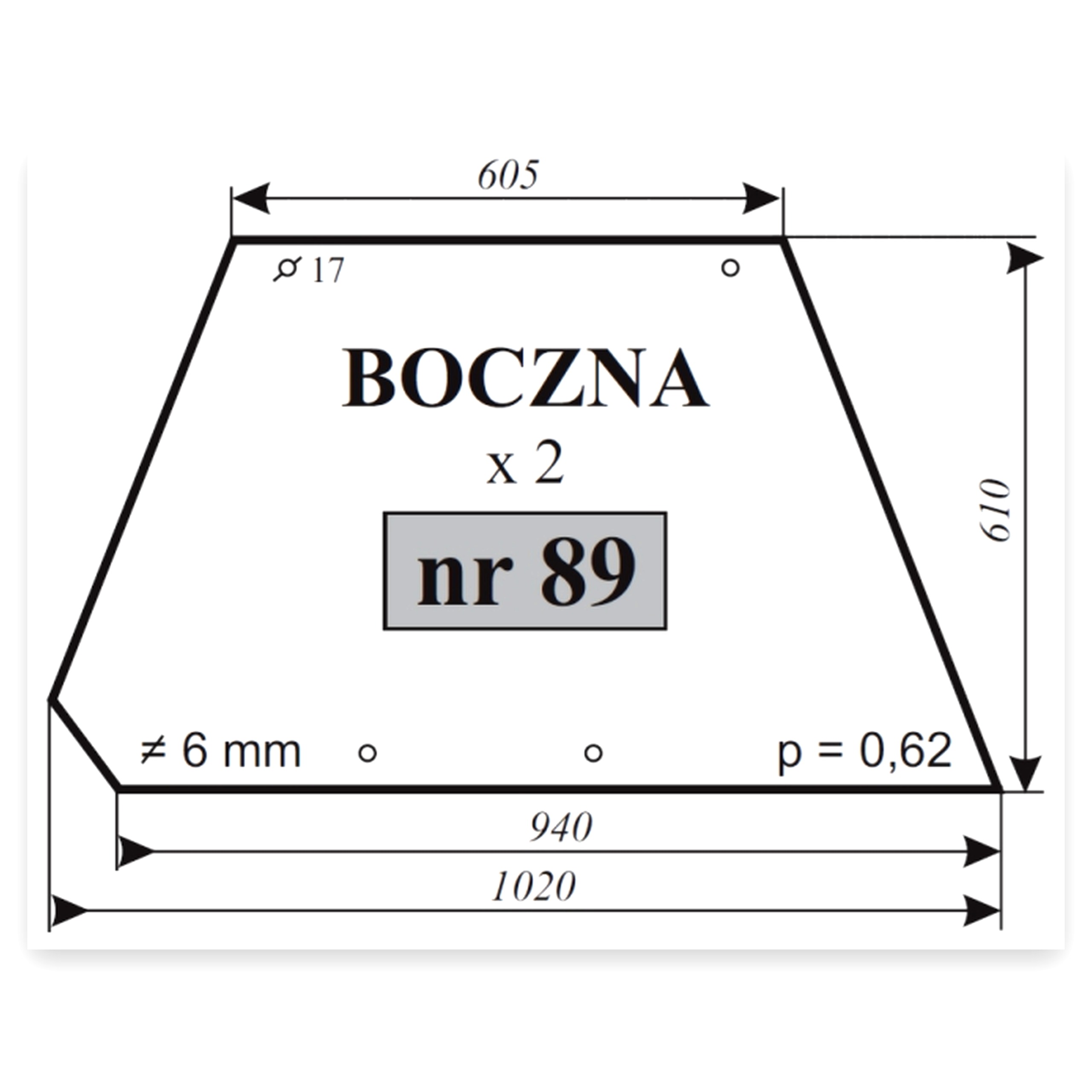 986b268b872857bf2052c7d6a0f7a4f2.jpg Szyba boczna C do ciągnika Ursus C-385