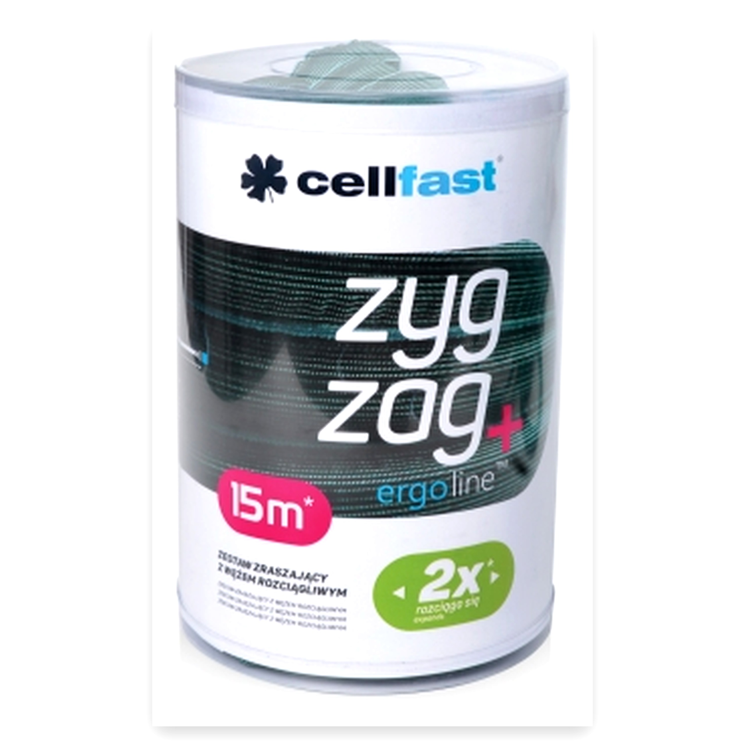 990b8894869900ee6ce3900f790df3ee.jpg Zestaw ZYG ZAG wąż rozciągliwy 15 mb + końcówki ERGO