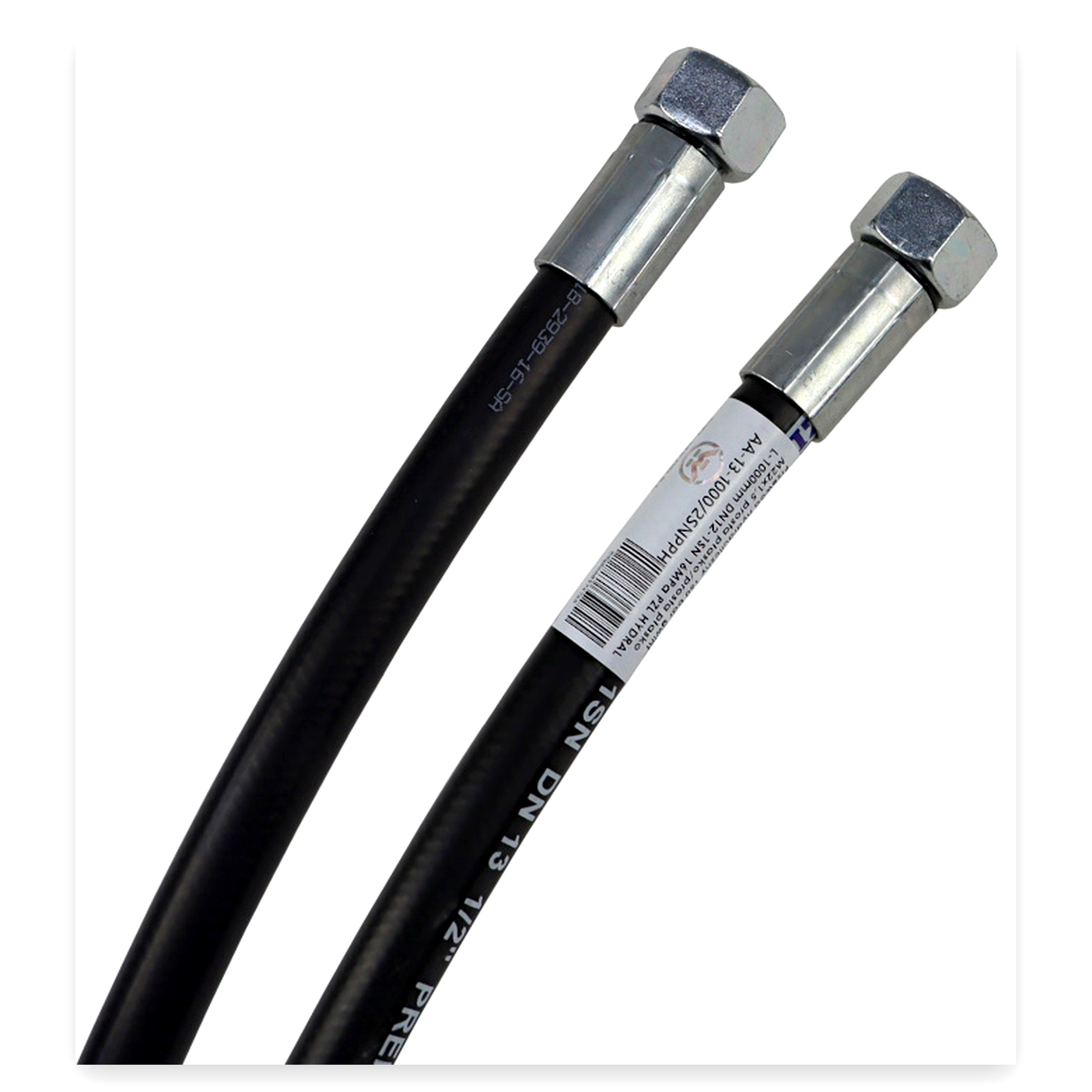 99c034e86dfd85b6f9ed47a55ae5f2c9.jpg Przewód wąż hydrauliczny 160 bar gwint M22x1,5 prosta płasko/prosta