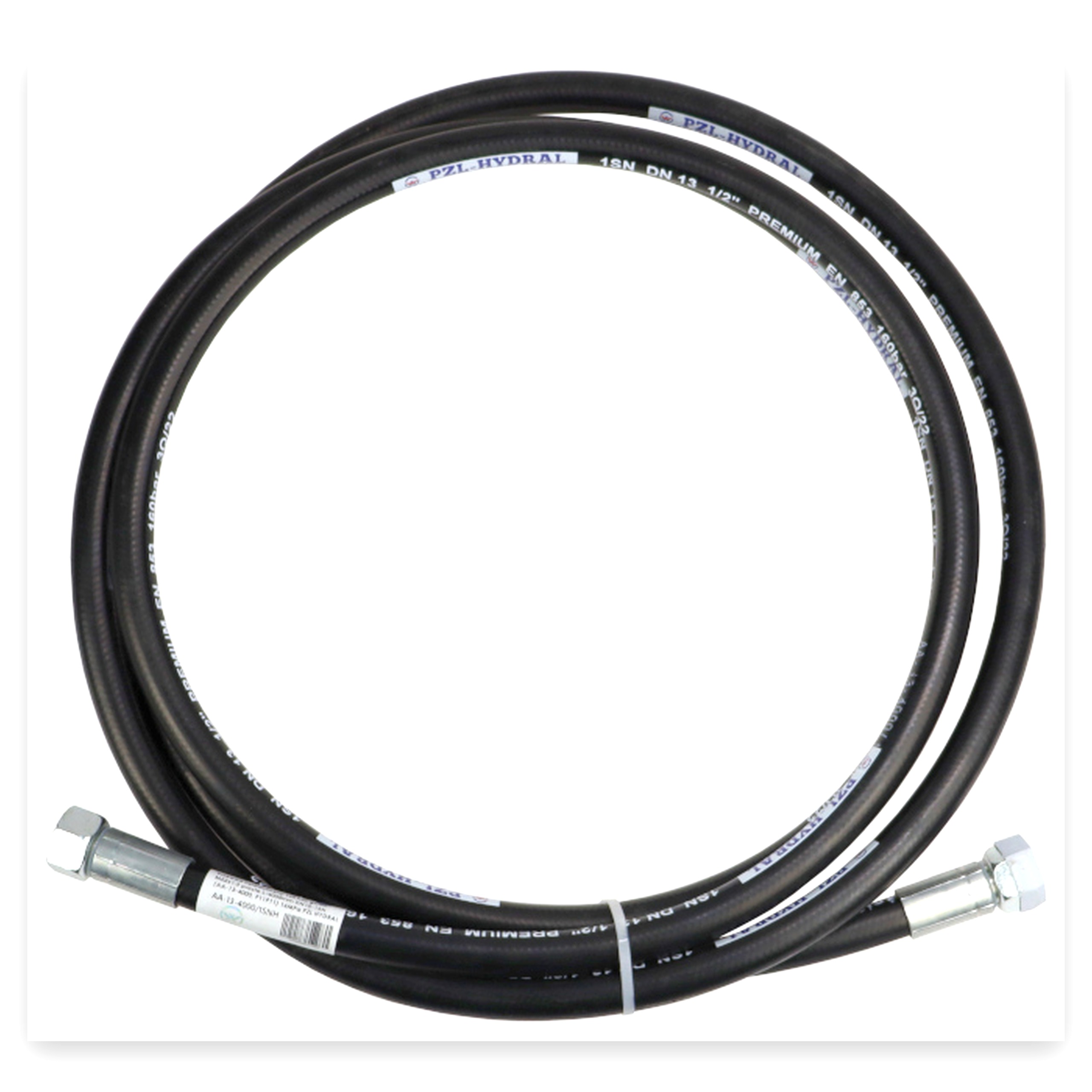 9a559763795c6bae07bbcaf2020e18eb.jpg Przewód wąż hydrauliczny 160 bar gwint M22x1,5 proste L-4000 mm (AA