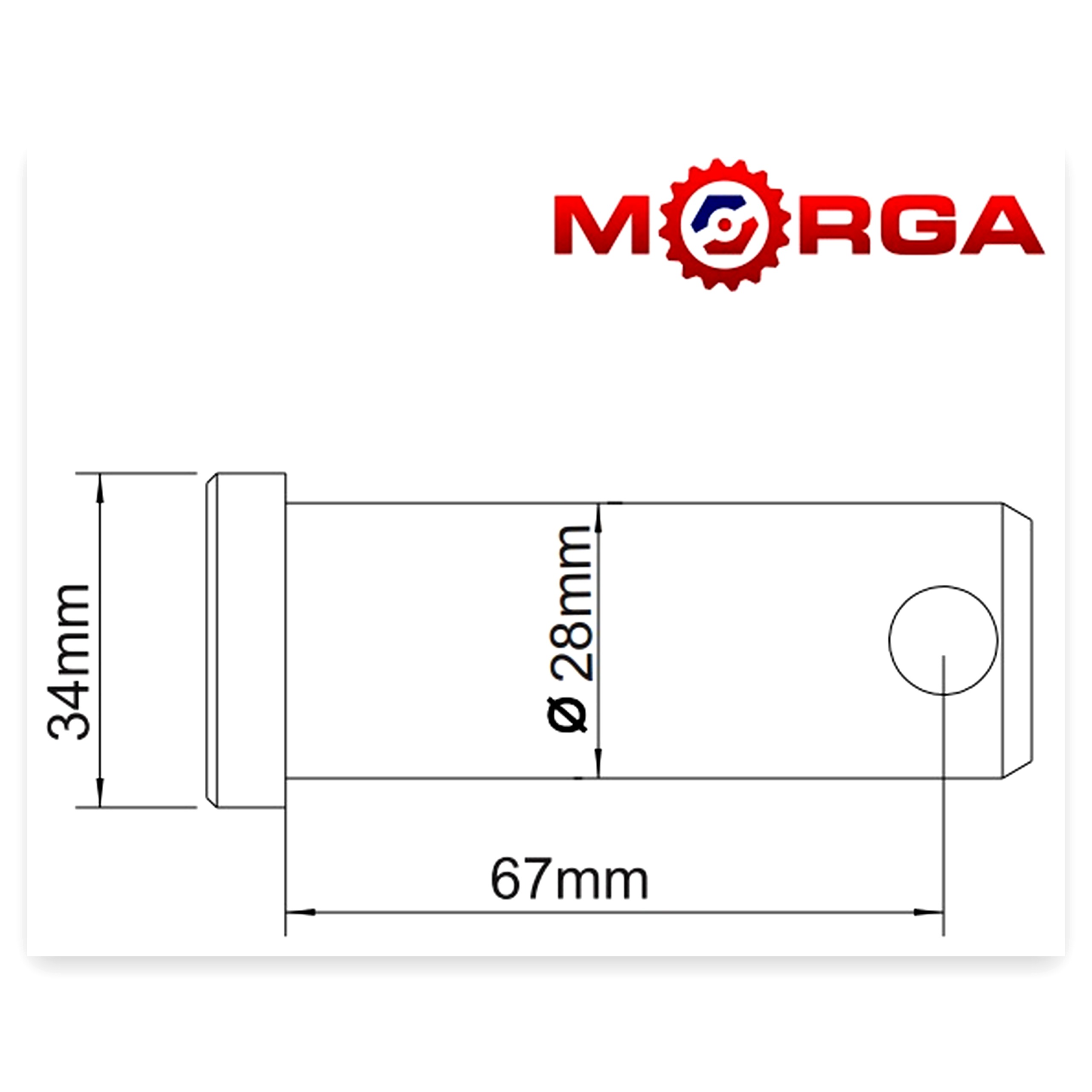 9a8a20f2dc2879c5ba04324ecc1c5054.jpg Sworzeń mocowania jarzma do ciągnika Ursus C-385