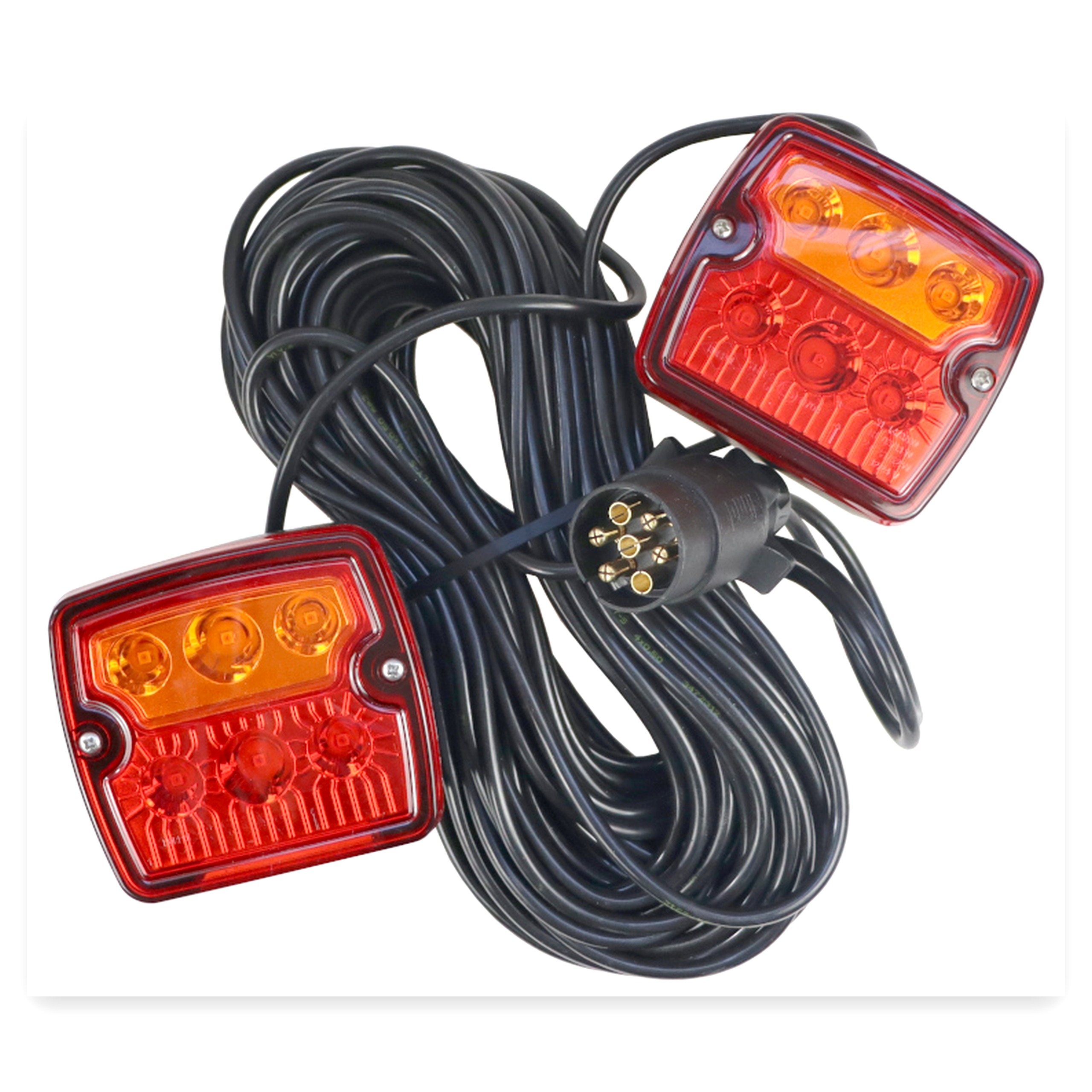 Instalacja zestaw oświetlenia z magnesami 12 m 12 V (kabel 1 mm) lampa