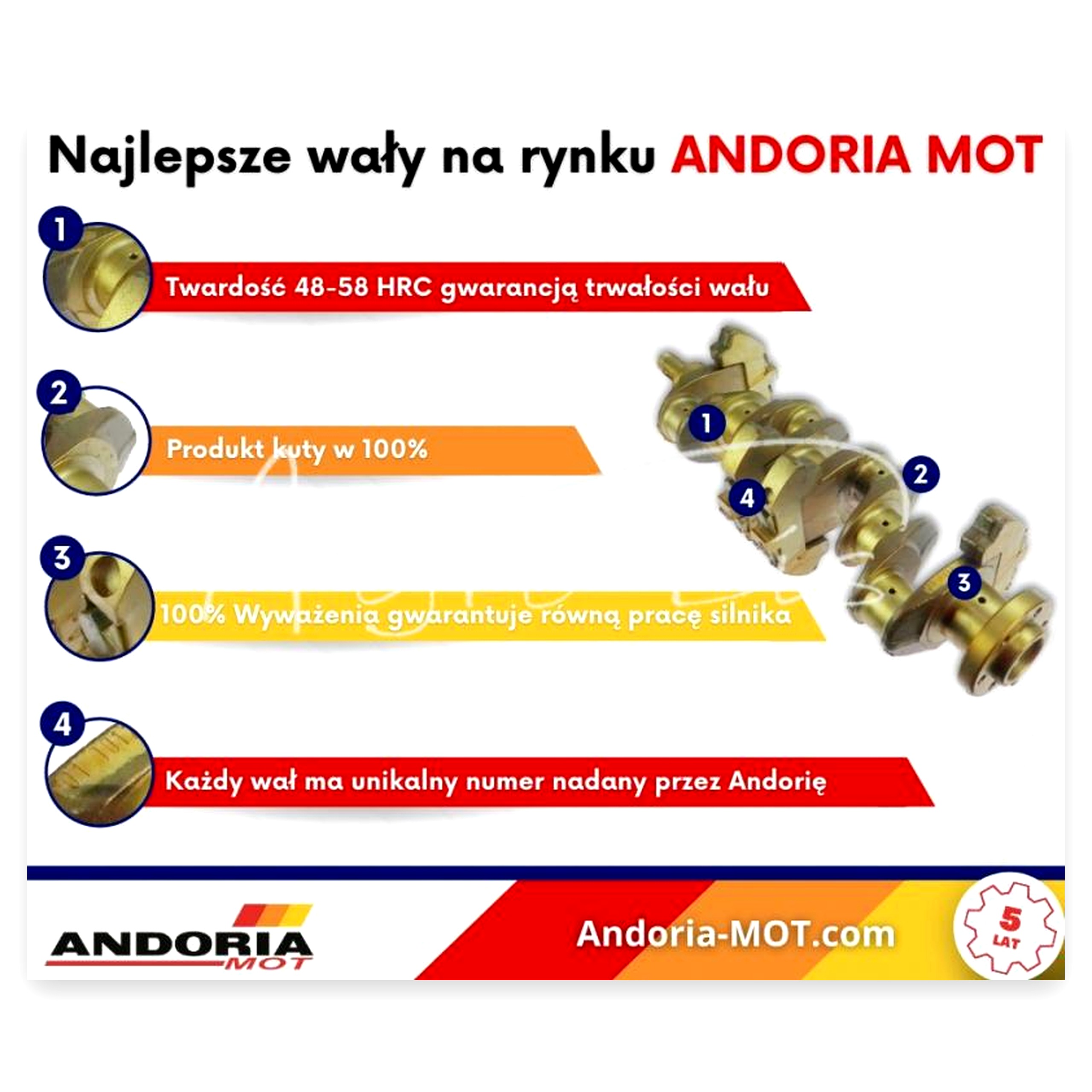 9faa95259b7270eb3af6f6433a206c28.jpg Wał korbowy kuty hartowany z przykręcanymi kołkowanymi przeciwwagami
