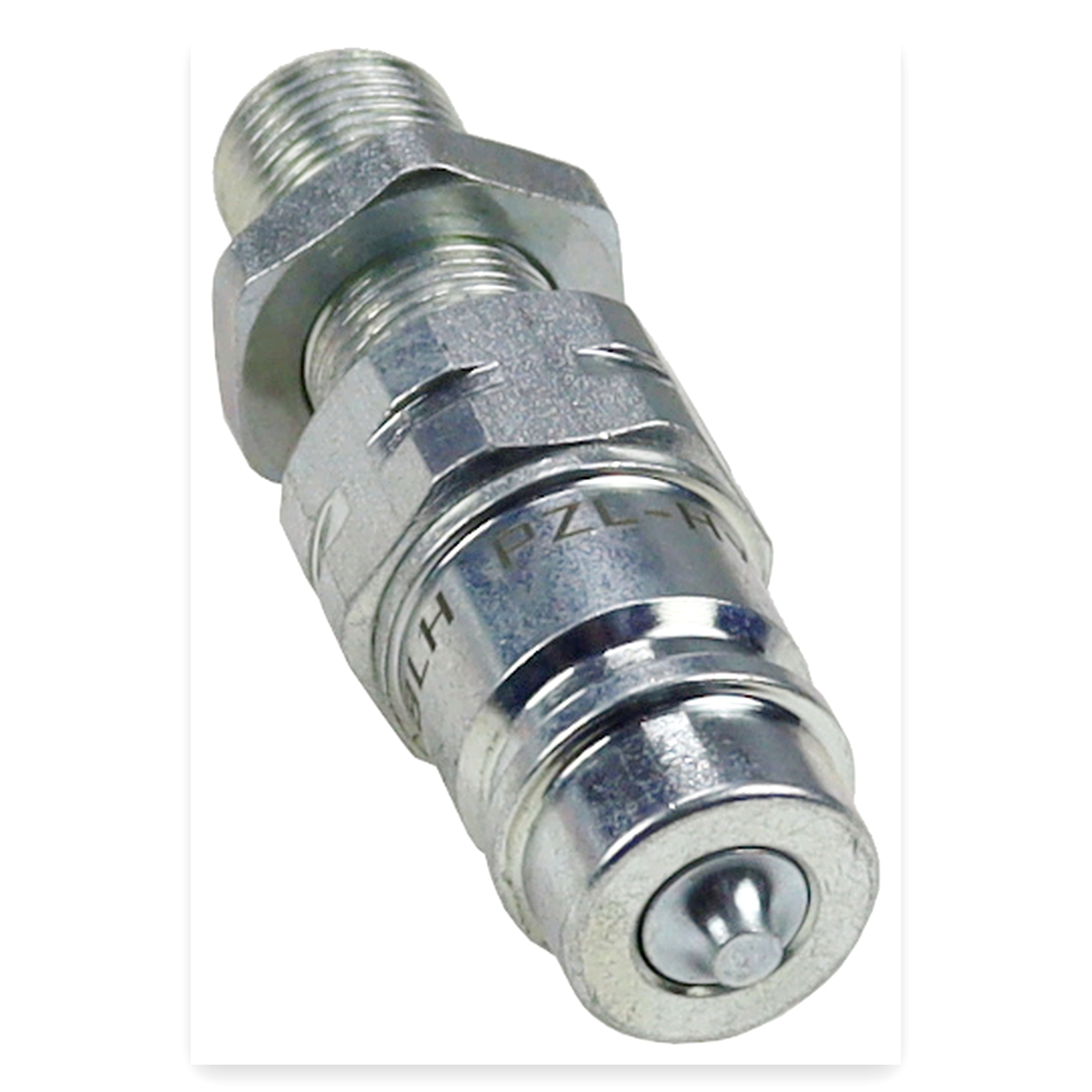 9fecdf6eb00f32845f7e4fa8760483e8.jpg Szybkozłącze hydrauliczne wtyczka long M18x1.5 gwint zewnętrzny EURO (