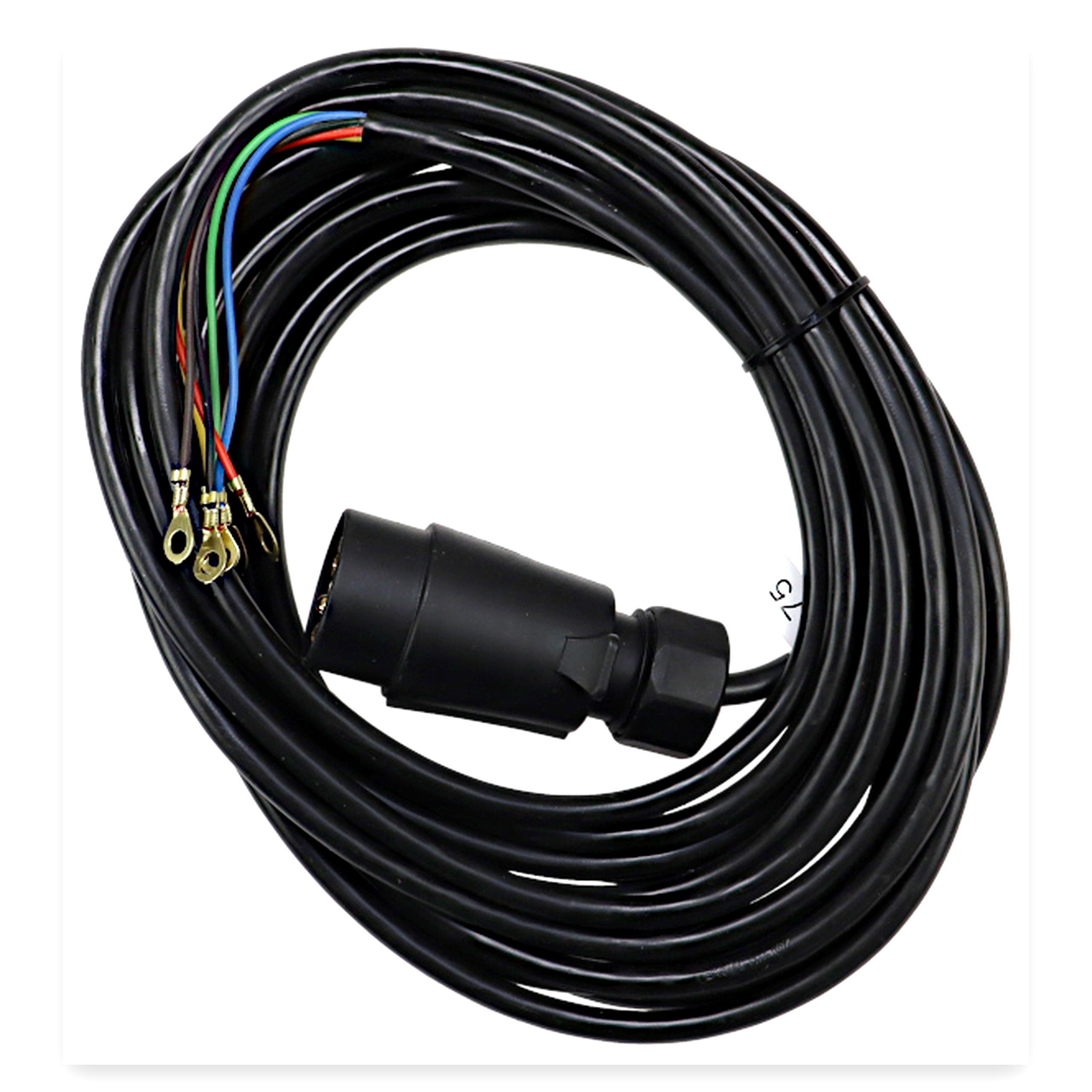 a0b90b260af6ce862532f417007b6381.jpg Przewód elektryczny podłączeniowy przyczepy 7x0,75 7 m ELMOT