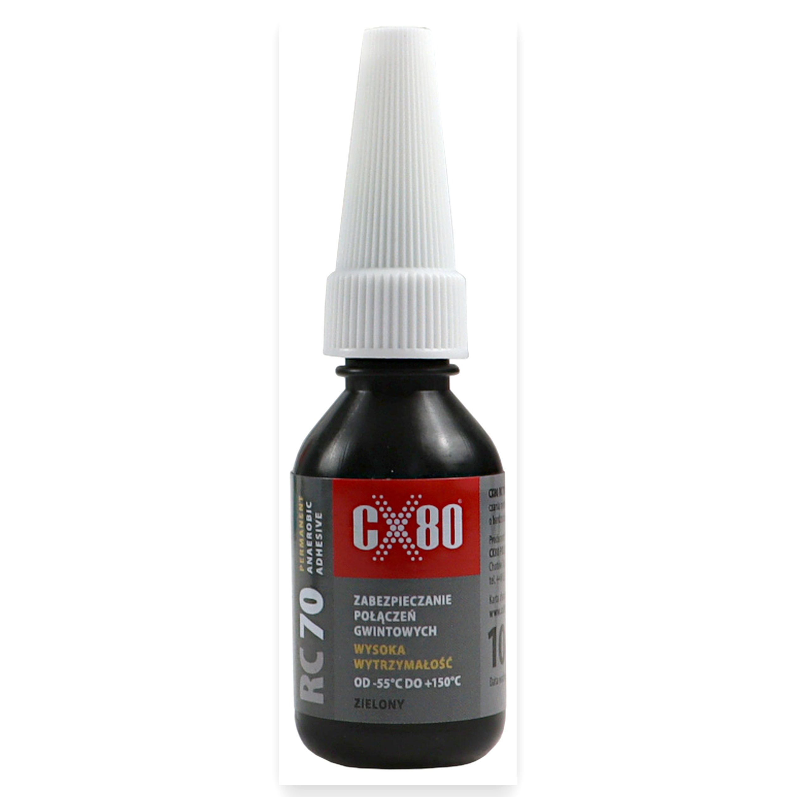 Klej anaerobowy 10ml zielony klej trwały do łożysk śrub RC70 CX-80