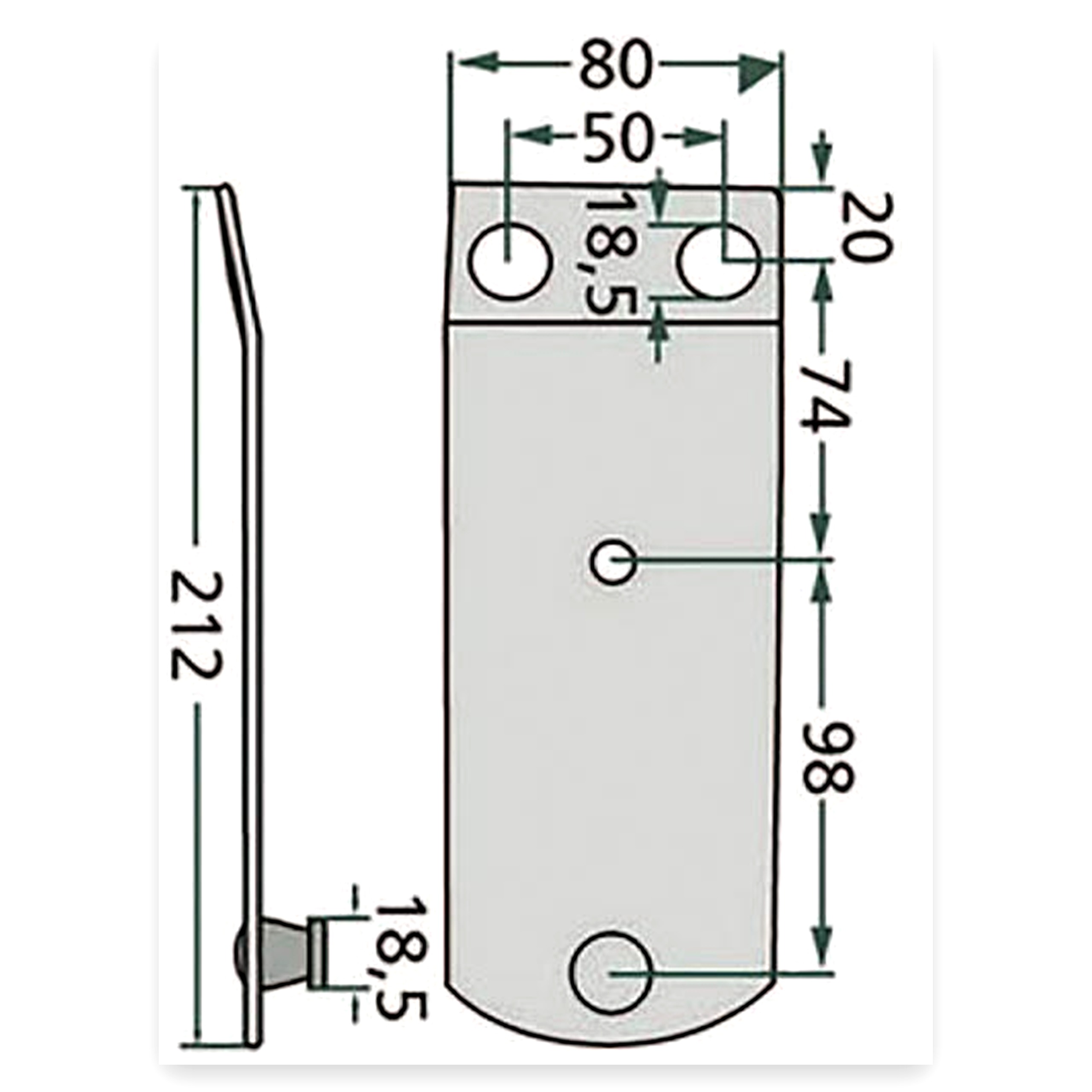 a194bfd7b8b8f2ef2c48cc9dd91739ed.jpg Trzymak noża 166A do kosiarki T-25