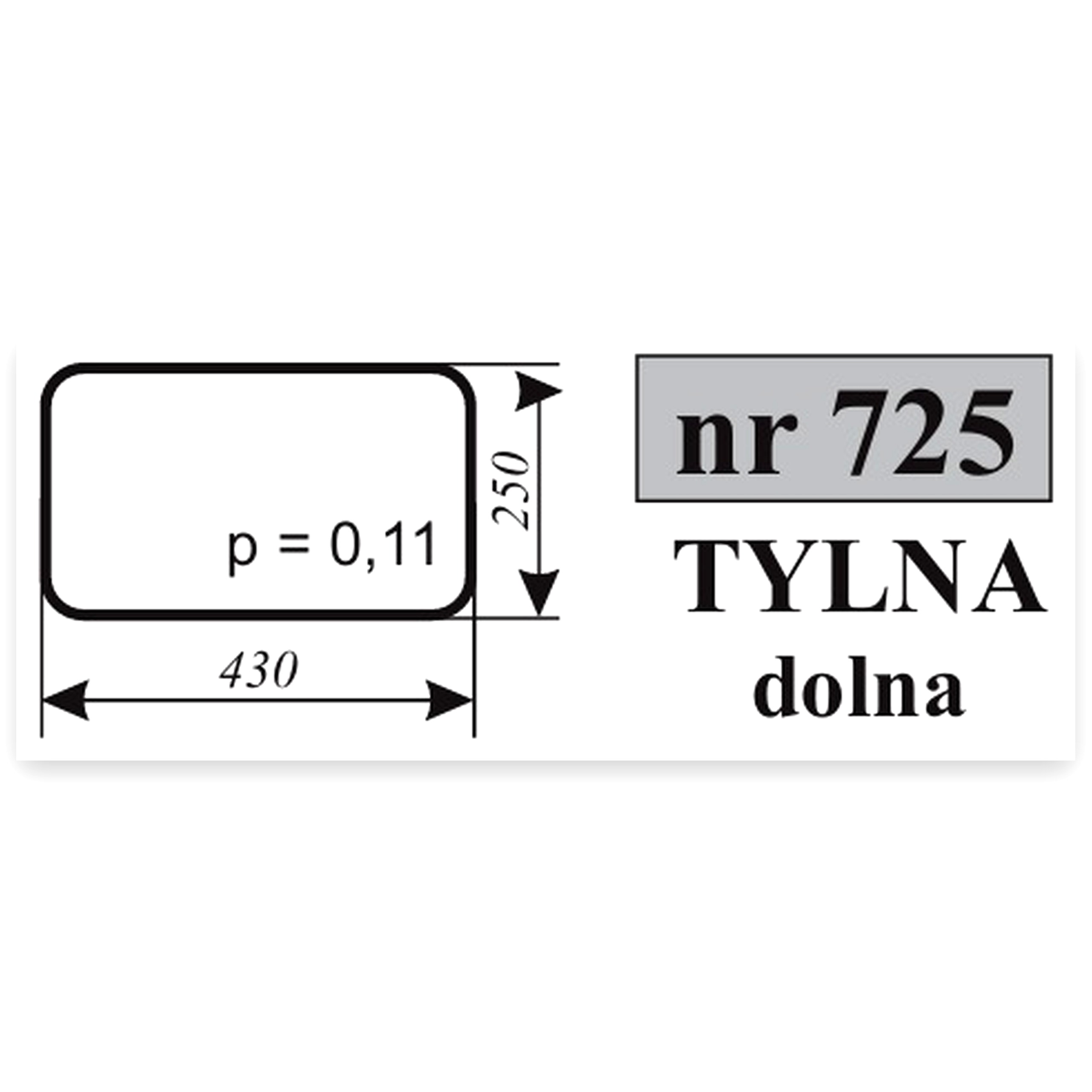 a26e38e1571156a498a45881b0985101.jpg Szyba tylna dolna Pronar 1025