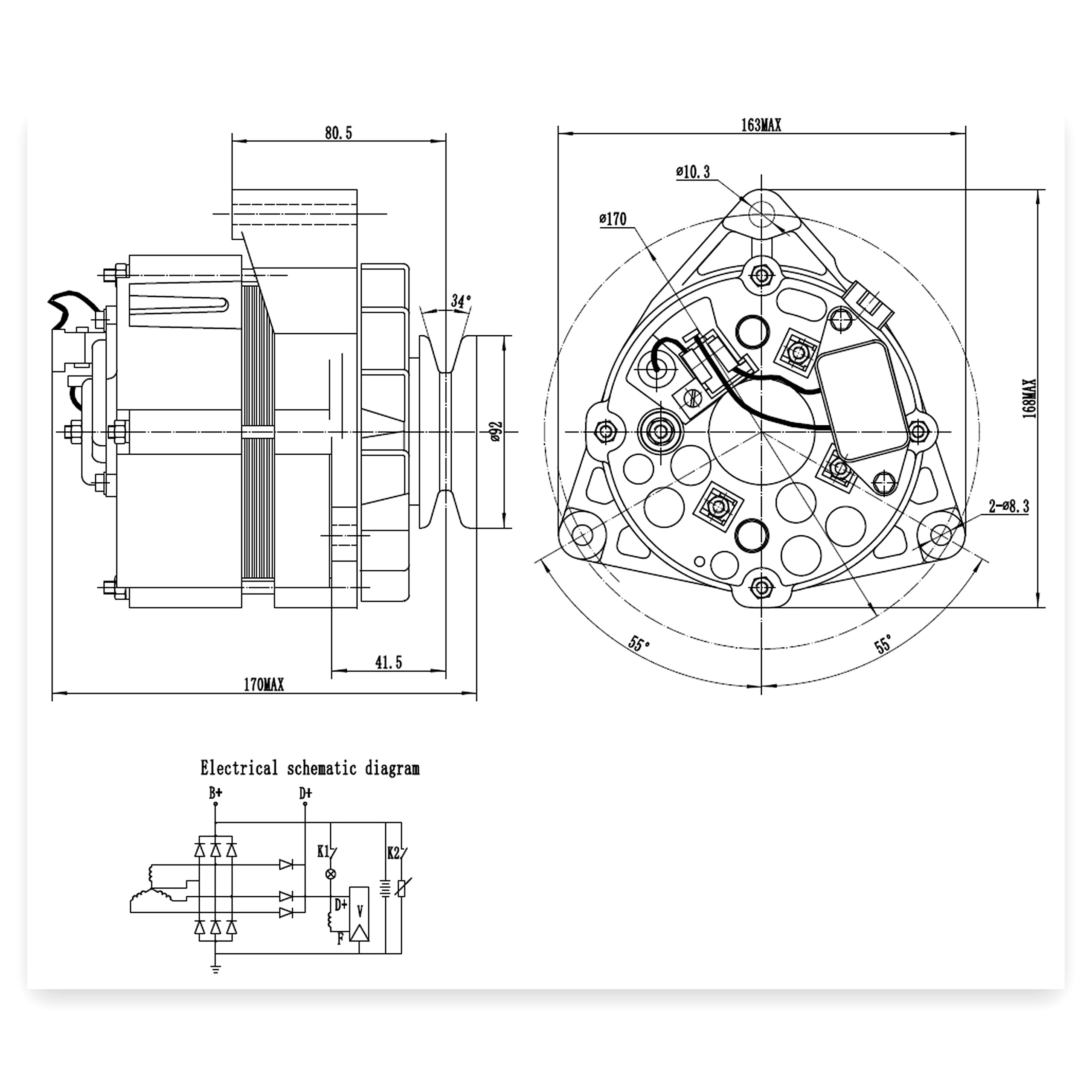 a507eba67d30ae0f327b5222a36a7cd1.jpg Alternator 14 V 50A do ciągnika Ursus C-360