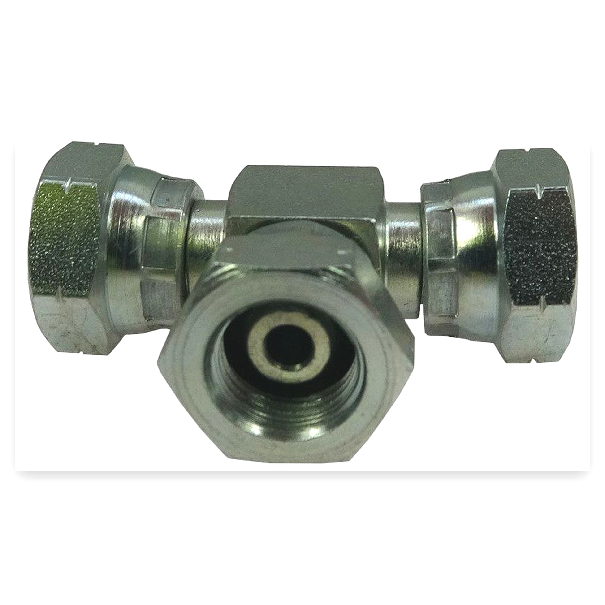 a56b2cedeeebb96137d69b15f7aee54c.jpg Złącze - złączka hydrauliczna - trójnik AAA 1/4"
