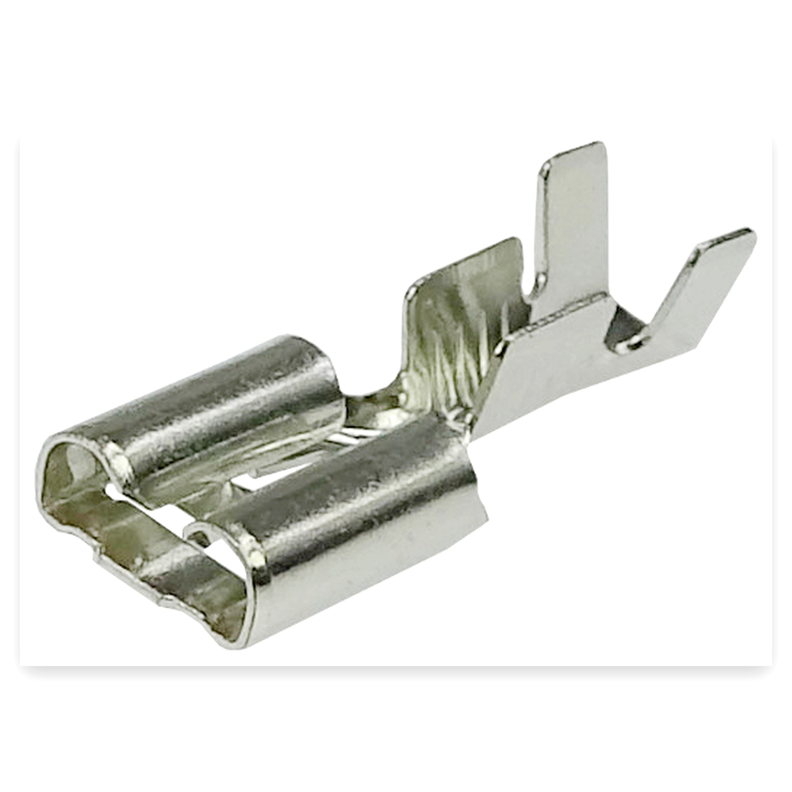 a5ac112e84f0772ac955dce9cf5fb939.jpg Nasadka nasuwka F-2.5 żeńska z zaczepem FZ cynowana 6,3x0,8 1,0-2,5 GB0,38 L19,2 ( sprzedawana po 300 szt ) ELMOT widoczna cena za 1 sztukę