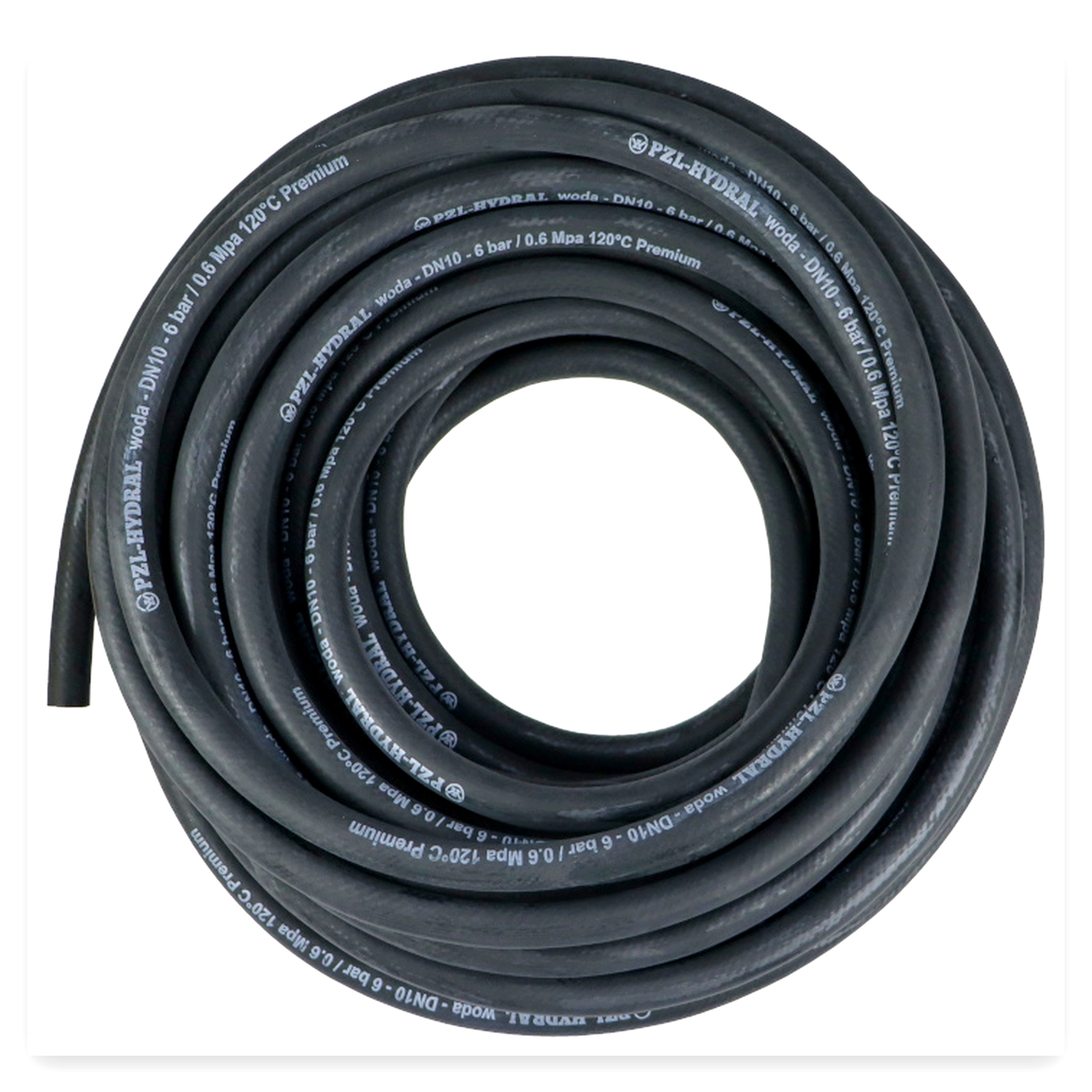 Wąż do układu chłodzenia i gorącej wody - EPDM DN10 - 6 bar / 0.6 Mpa