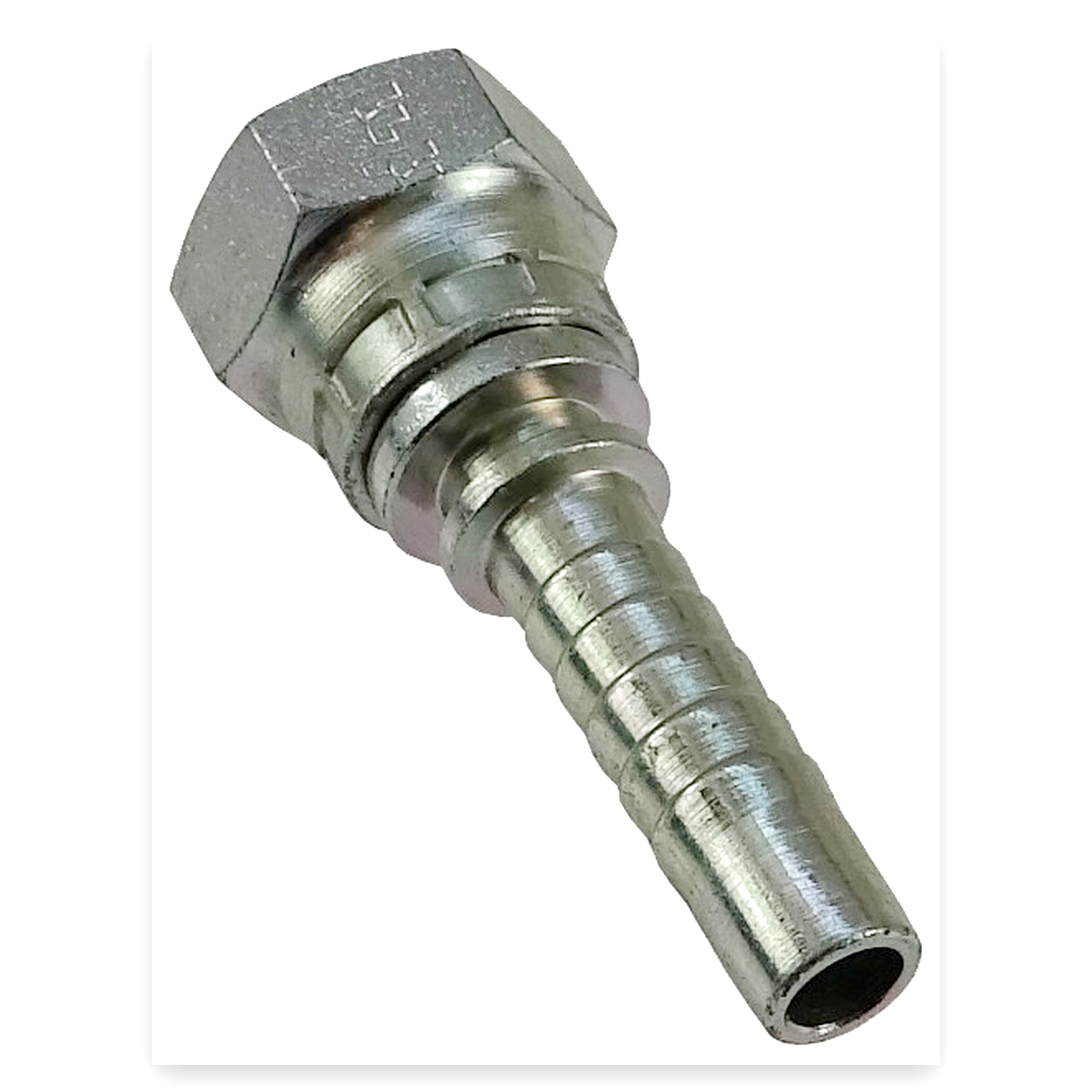Zakucie hydrauliczne - końcówka prosta DKR DN08 1/4" BSP