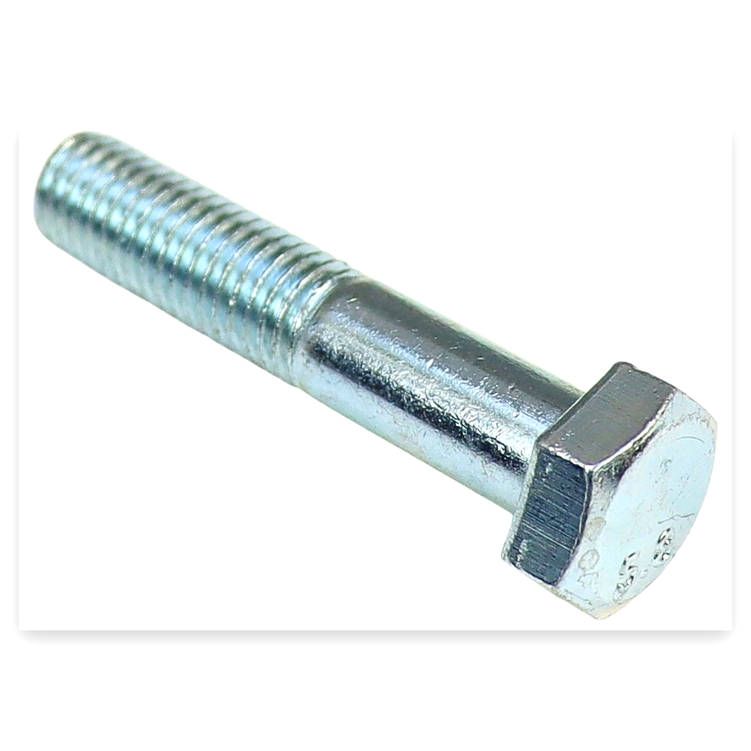 aa7b50750652bbd4f7a099a1ade5d5ee.jpg Śruba z łbem 6-kątnym niepełny gwint M12x50 kl.5.8 DIN931 biały ocynk