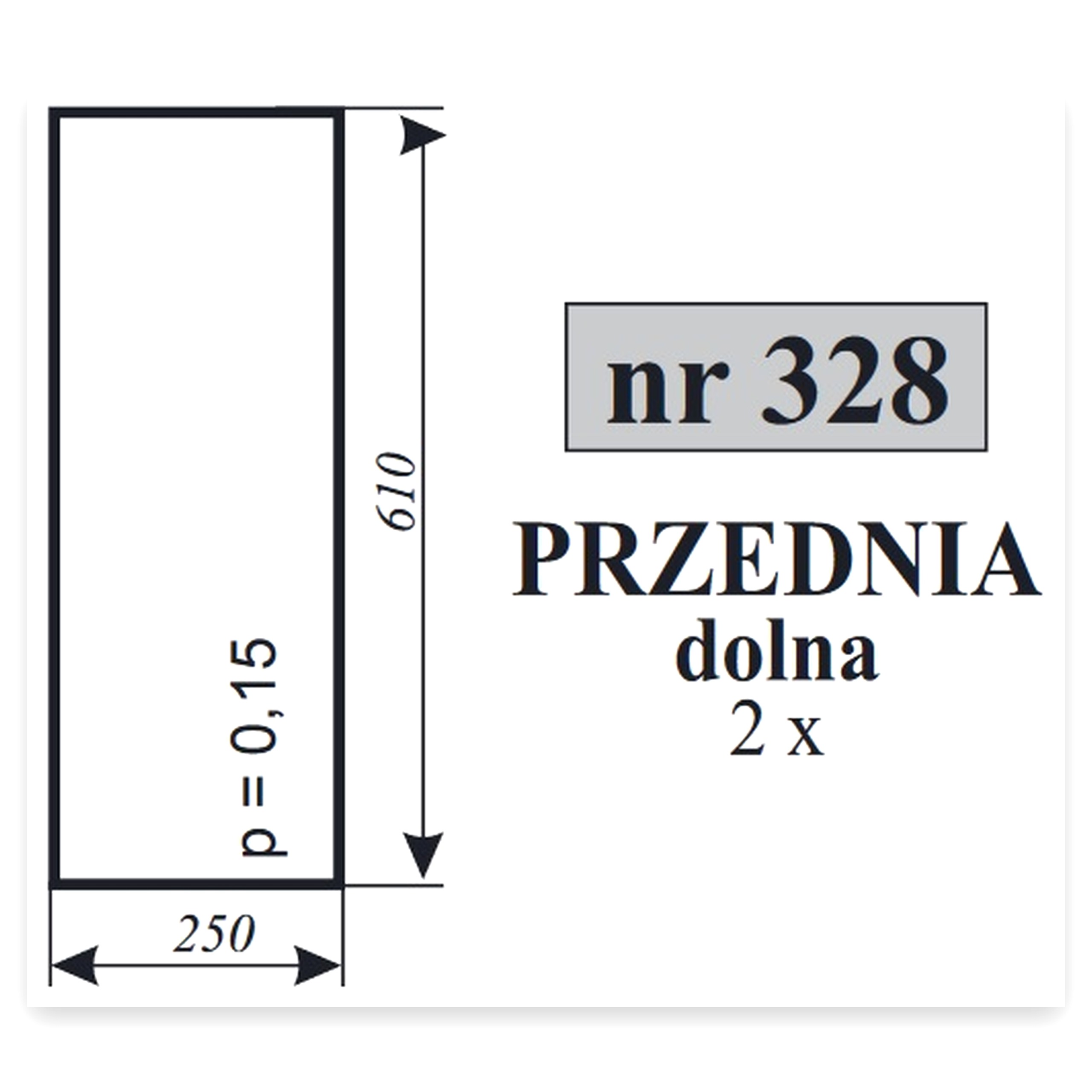aaeb1499c6d9ebbbdafa86b35e947f1c.jpg Szyba przednia dolna MF-235 kabina POM ZAMOŚĆ do ciągnika Ursus C-360