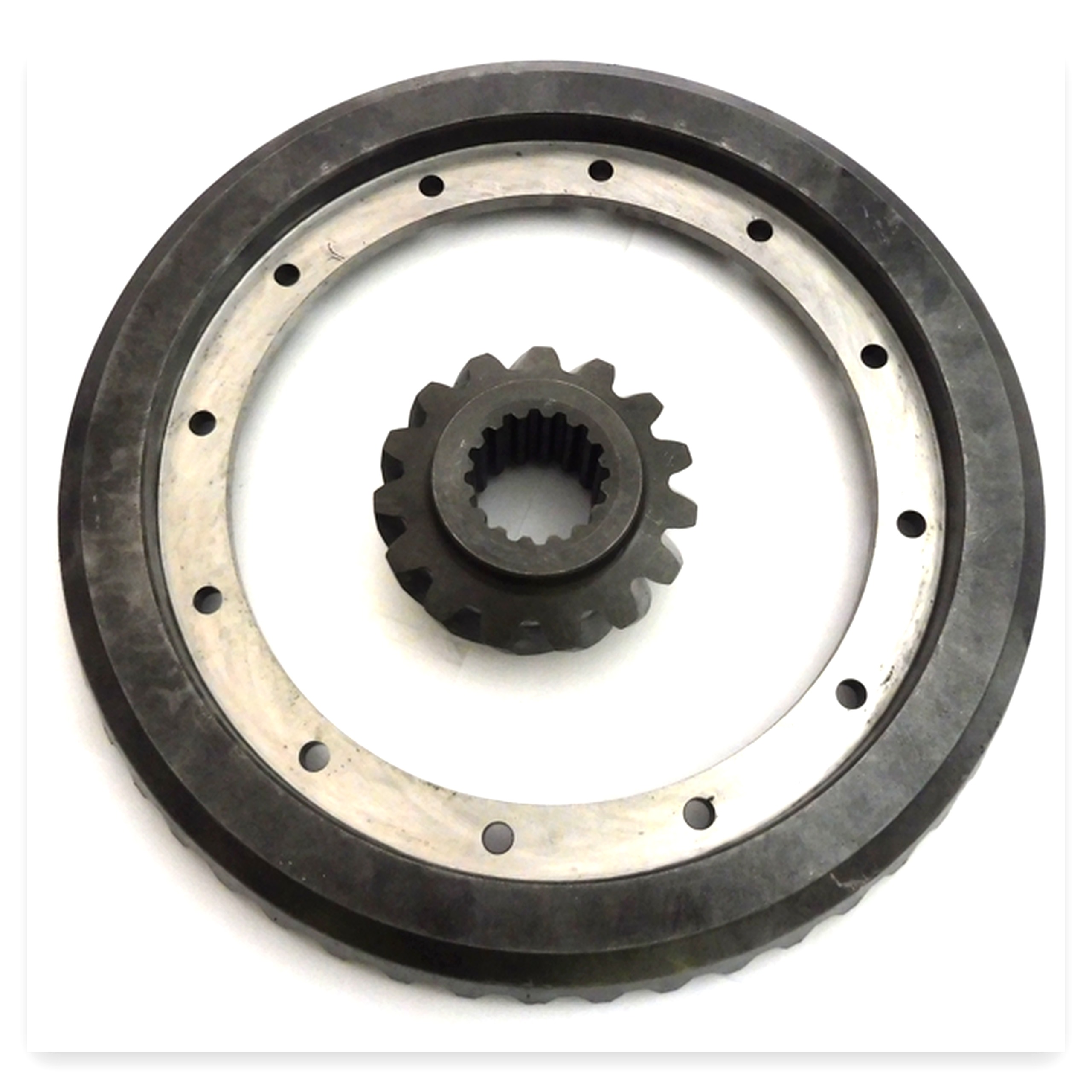ad512d29b7458c8468087fa8021ec389.jpg Koło talerzowe z kołem 15z X 51z mechanizmu różnicowego tylnego mostu