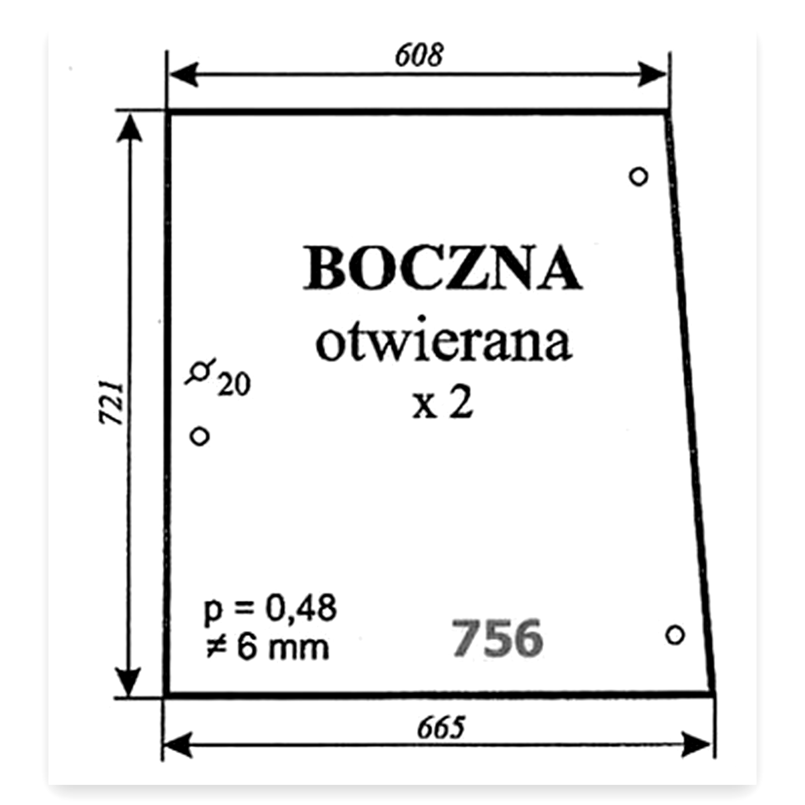 add948d80e48426420521d73f0fb45a9.jpg Szyba boczna otwierana do ciągnika
