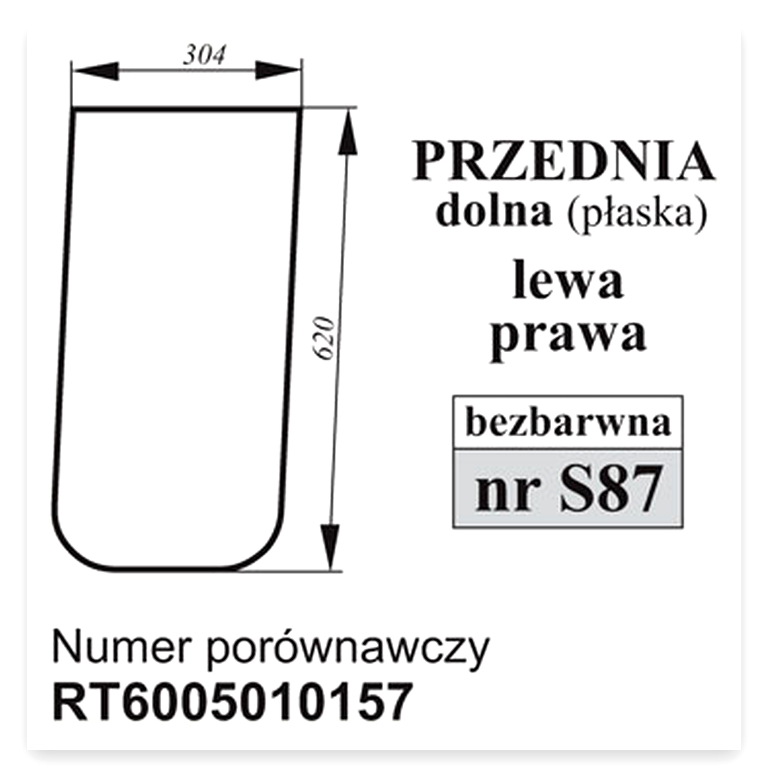 b088bccb56953d2c7bd8a22137a573c2.jpg Szyba przednia DOLNA do ciągnika John Deere 6005010157