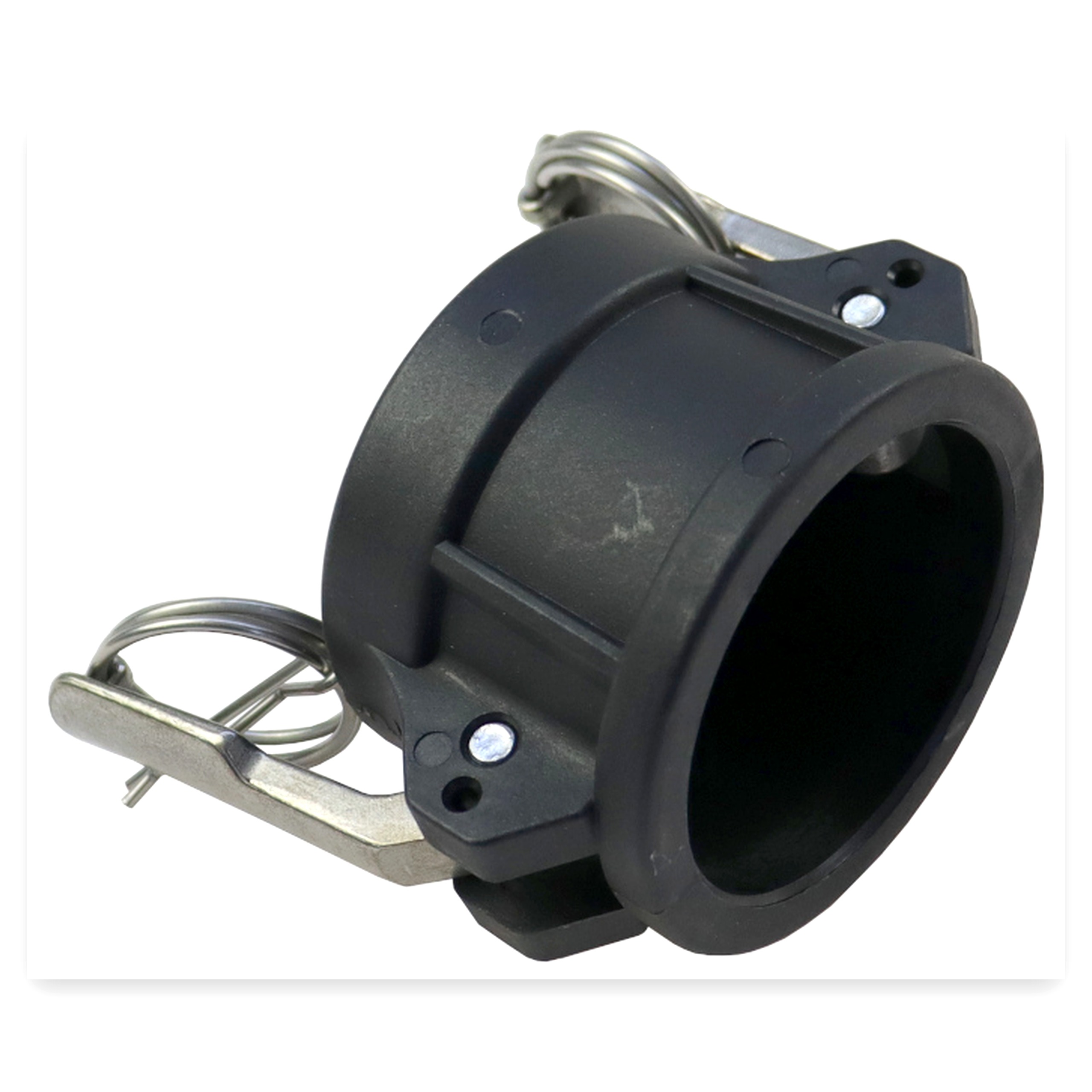 b22d4fe0b65cb102729410ccb31c0c7a.jpg Zaślepka złącza Camlock DC żeńskie 16bar polipropylen PP 2" x 50 mm