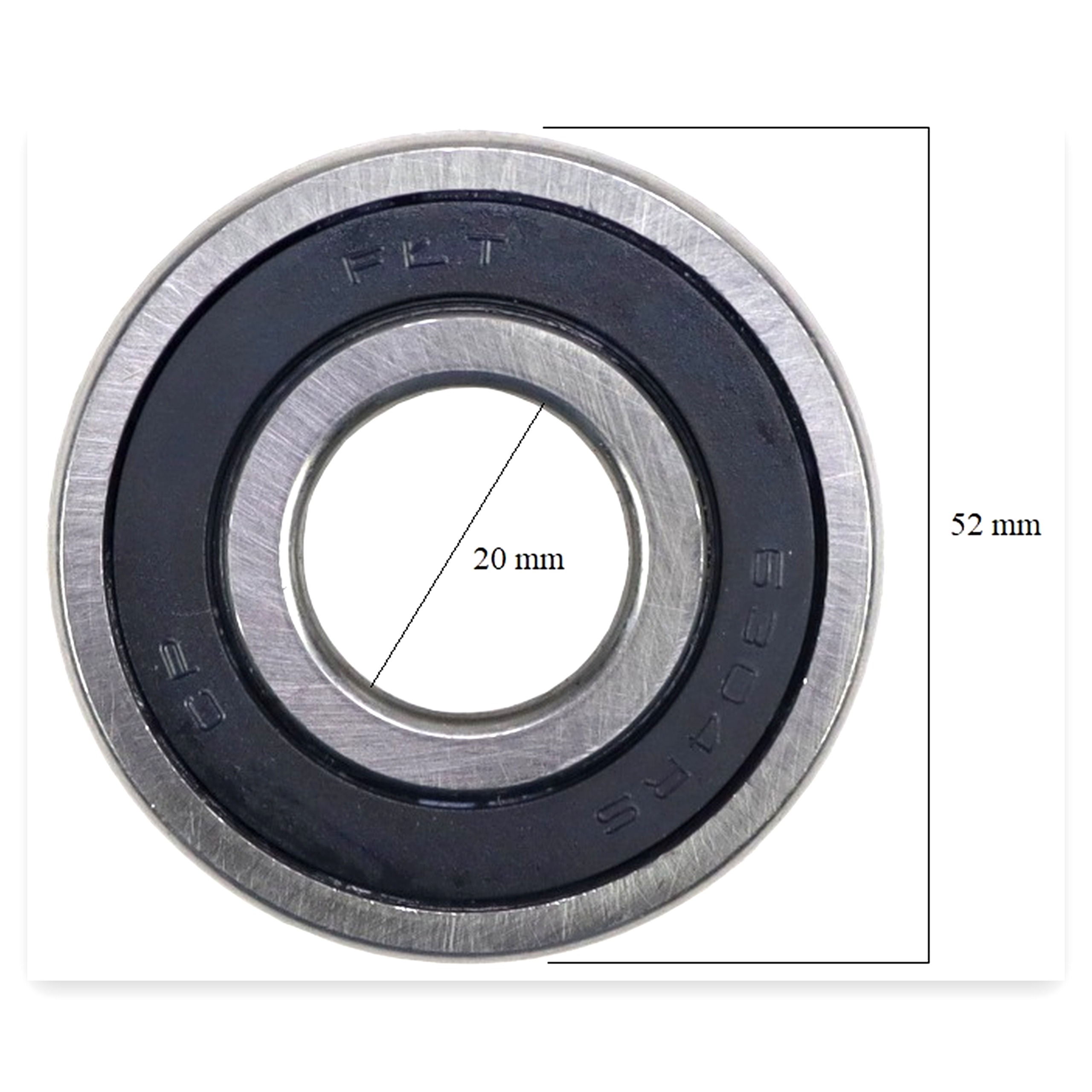 b3089ec5c851a0b4637fda8f9472ae88.jpg Łożysko kulkowe jednorzędowe kryte 6304 2RS FŁT Kraśnik Ursus C-385