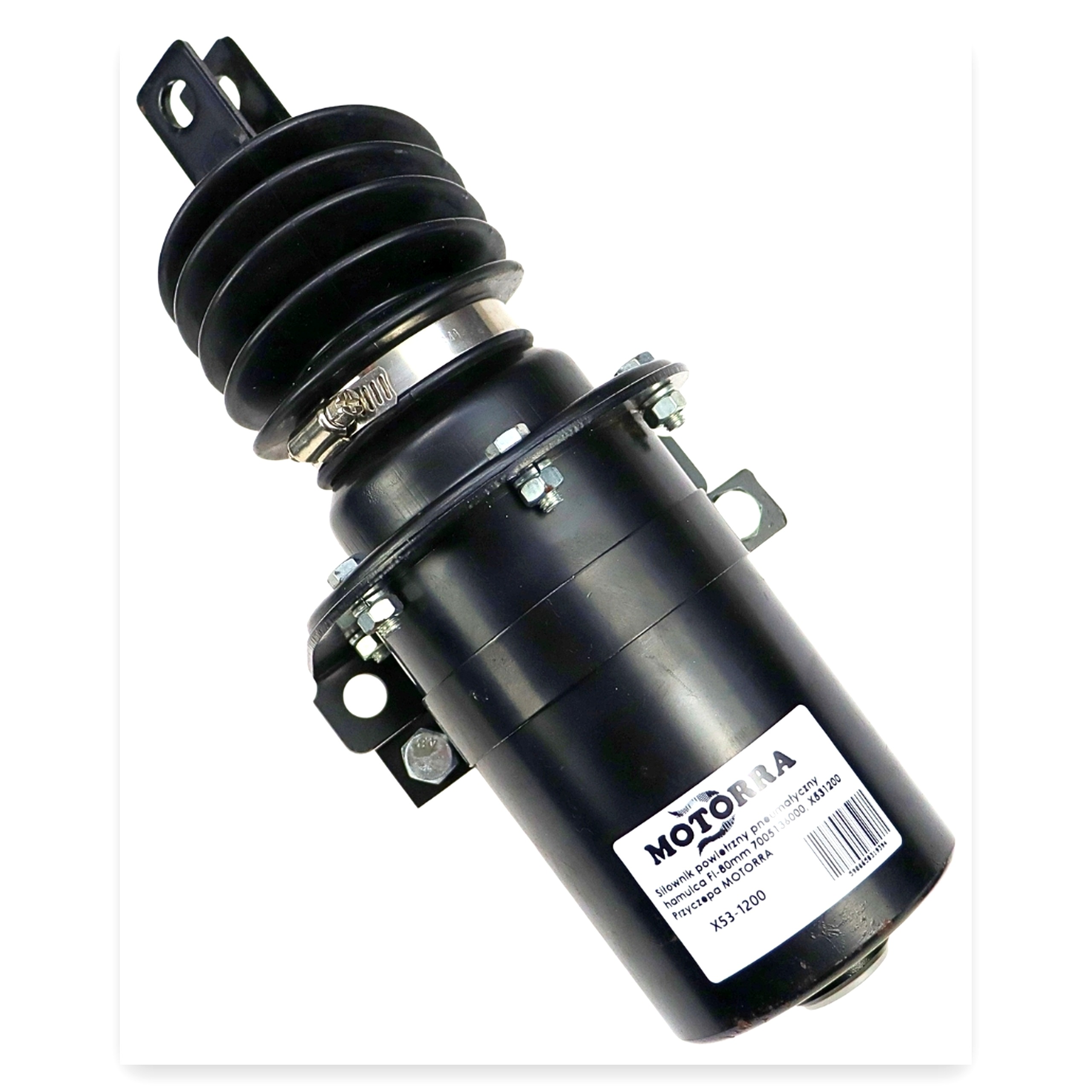 Siłownik powietrza pneumatyczny hamulca Fi-80 mm, Przyczepa MOTORRA