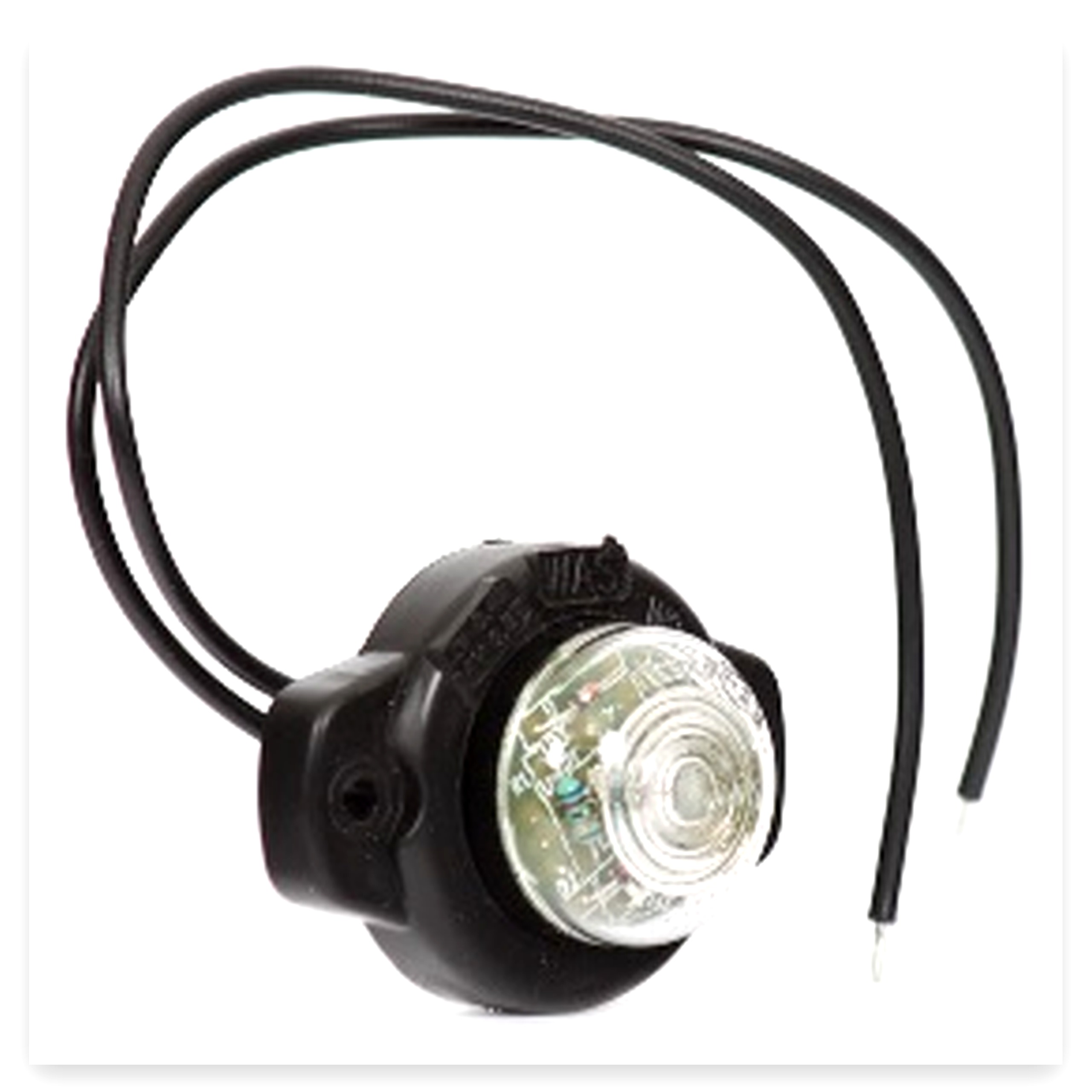 b61c944c2e79bb3e4a53c2076535526f.jpg Lampa obrysowa przednia punktowa W24 V LED 12 V/24 V wodoodporna IP68