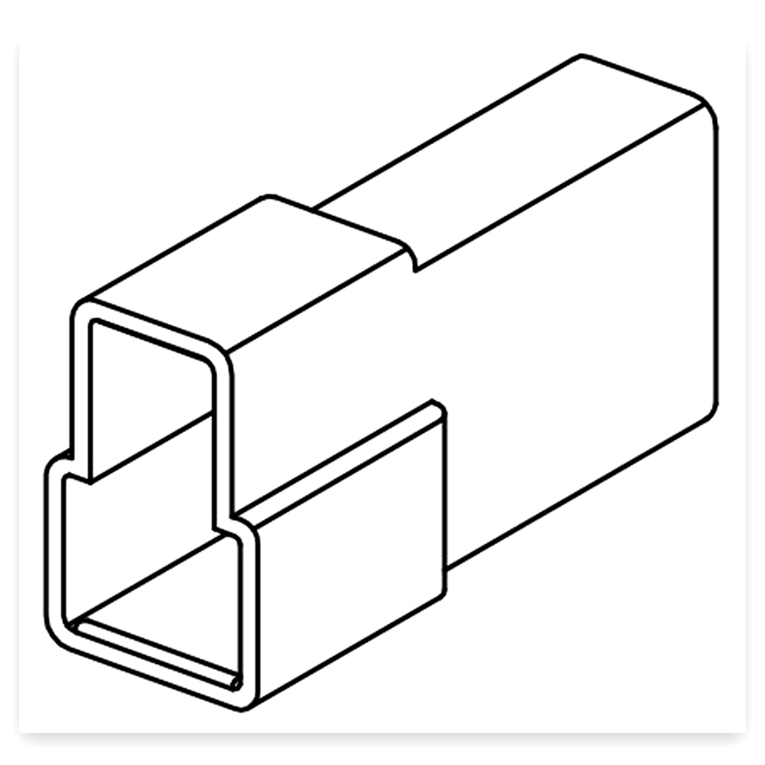 b7a2fc83a58523f9fa532bc355d5cce8.jpg Obudowa konektorowa OWD MC 6,3 V2 2P "T" ( sprzedawana po 20 szt) ELMOT widoczna cena za 1 sztukę