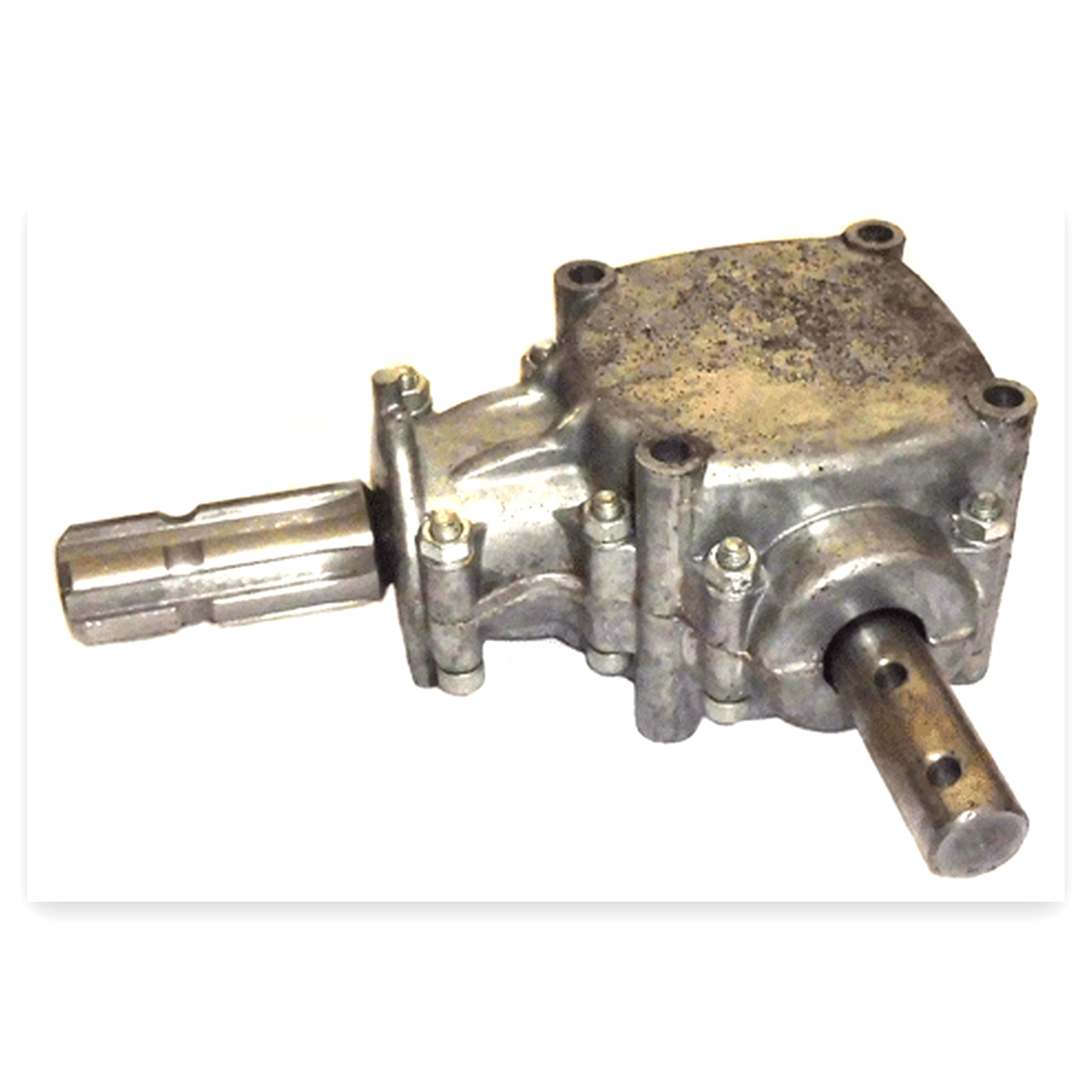 ba5adc8f22bd794f4d8edd60d6b4e999.jpg Przekładnia rozstaw 90 mm aluminiowa kątowa rozsiewacz RNZ Lej