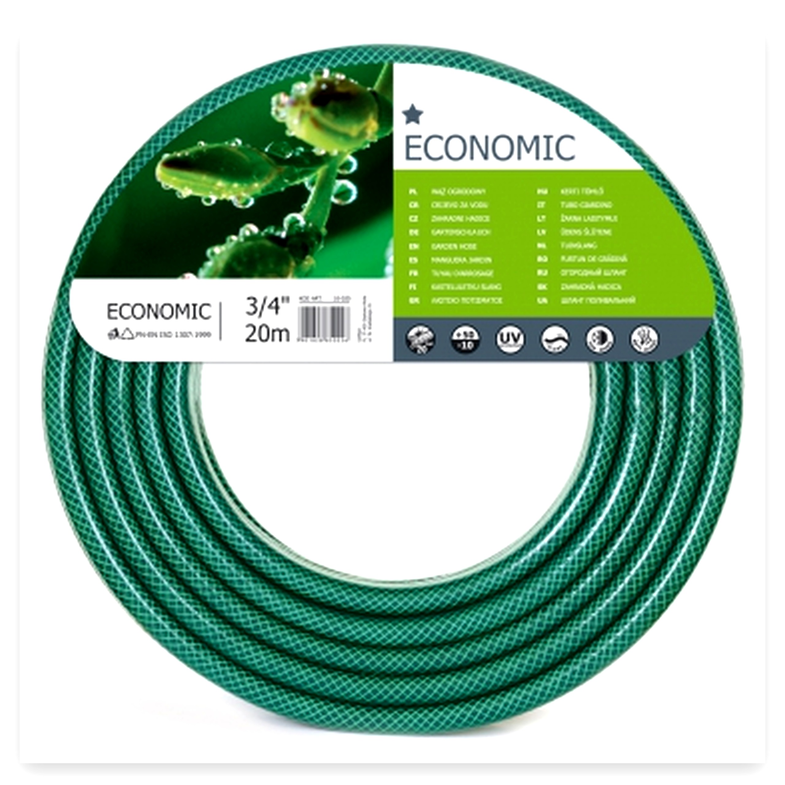 bbad31c2b25c21f31468c9c061e1bce1.jpg Wąż ogrodowy ECONOMIC 3/4 do ładowacza