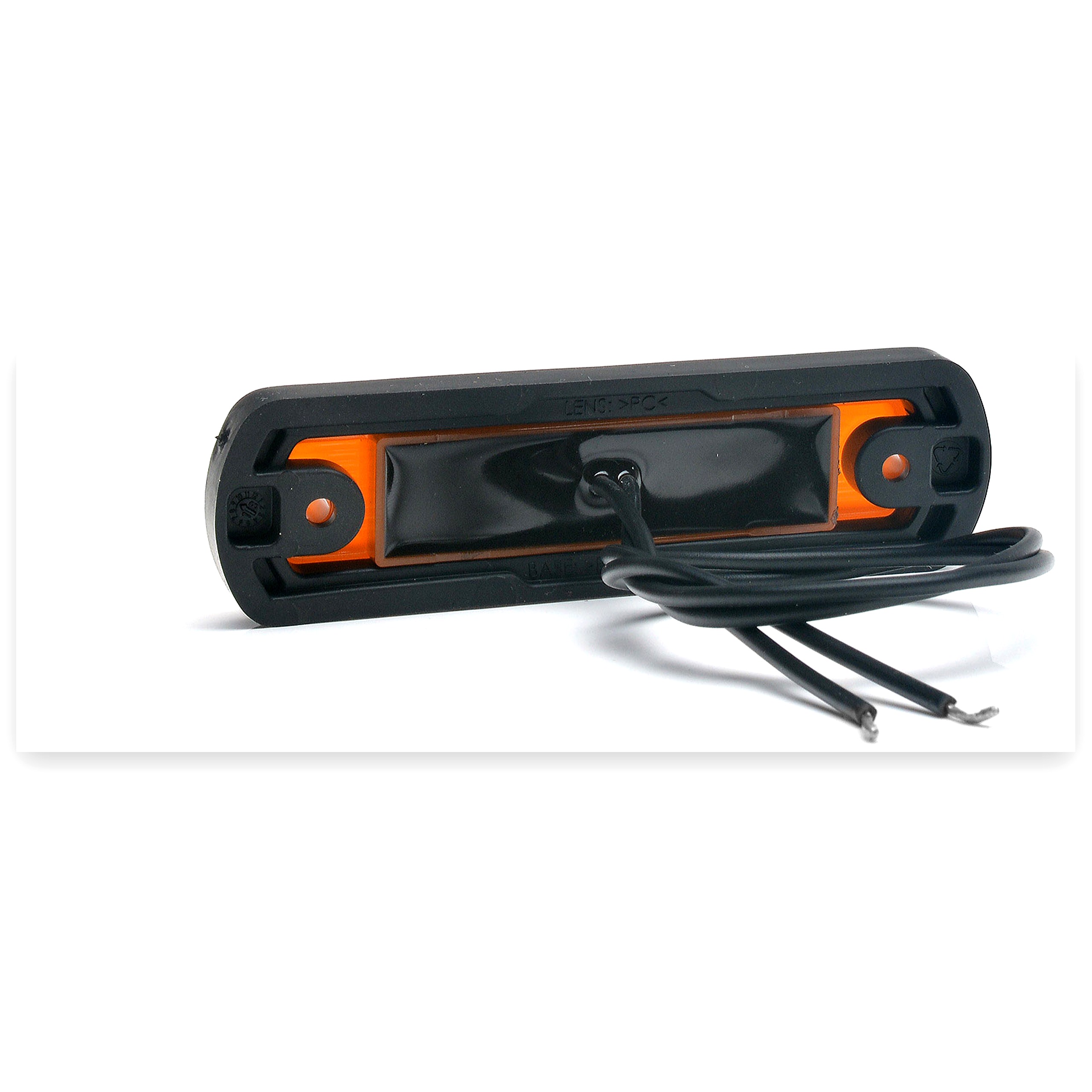 Lampa obrysowa pozycyjna boczna W189N LED 12 V/24 V wodoodporna neon