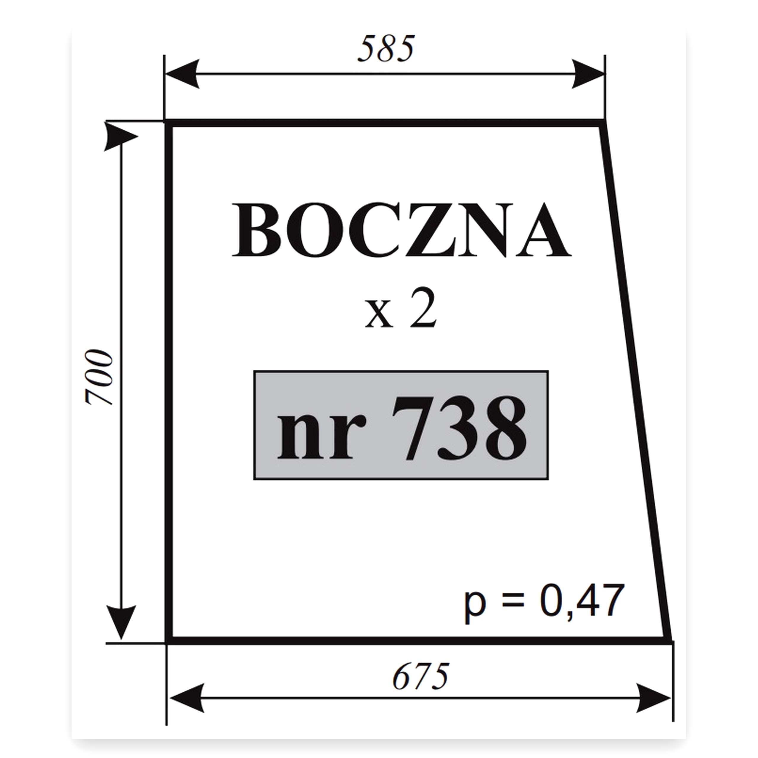 bdea2ca749739279e4011c731d996484.jpg Szyba boczna do ciągnika Ursus
