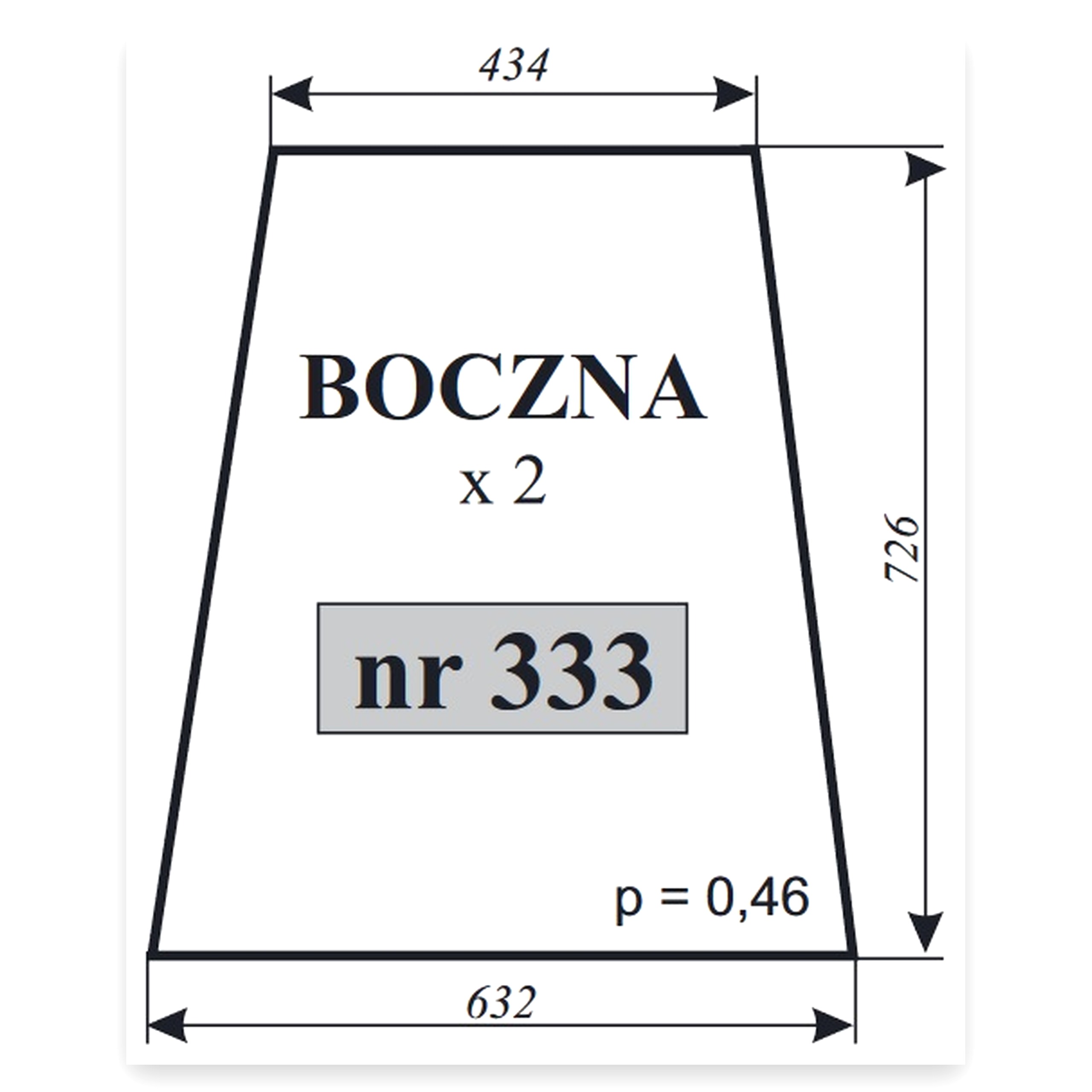 bec9537b577c7019188ffad9b470b380.jpg Szyba boczna do ciągnika Ursus C-330