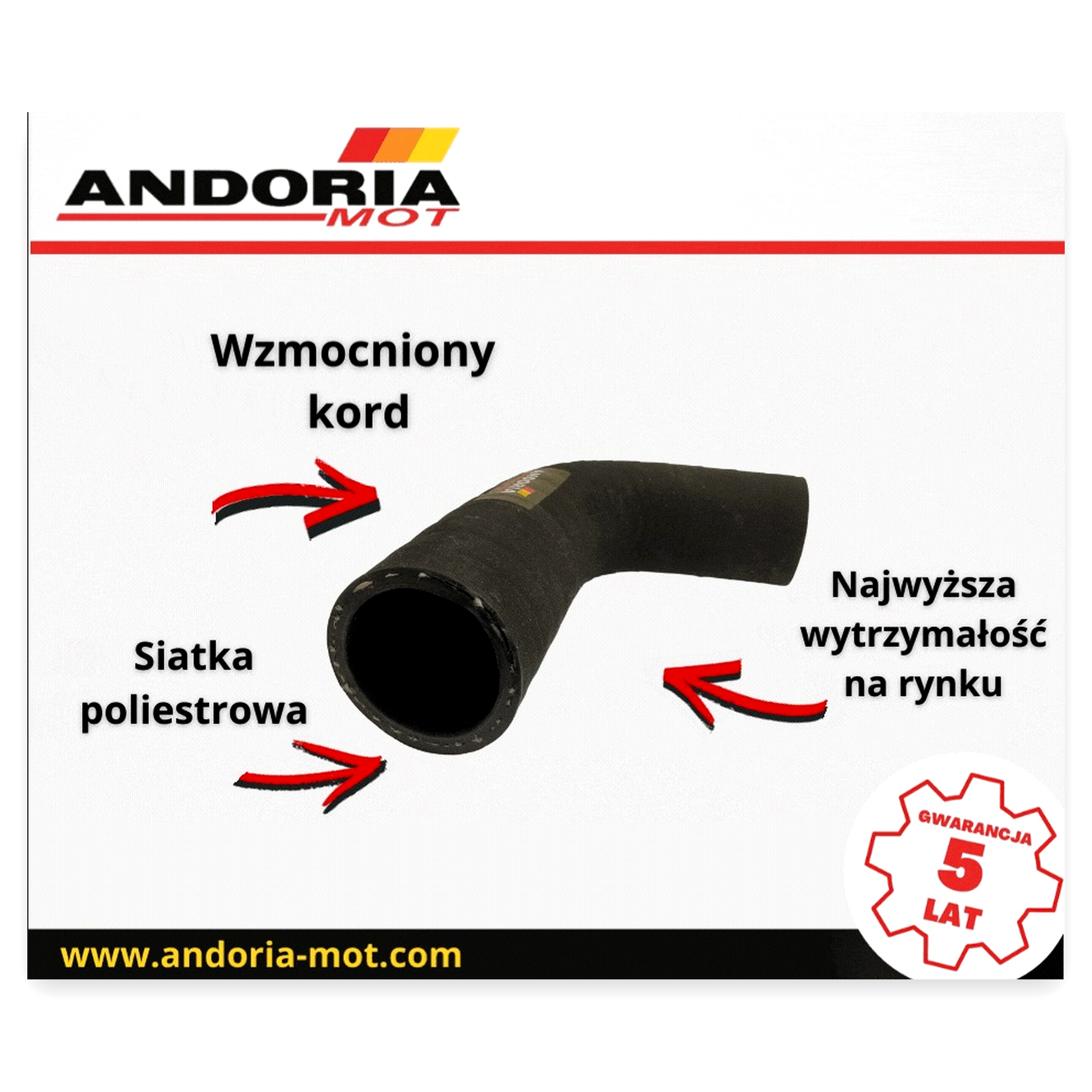 c0ecfc9484059c9ad0bdf2d52f880c87.jpg Przewód gumowy zbrojony kord (rura wody) Zetor C-360 Andoria do