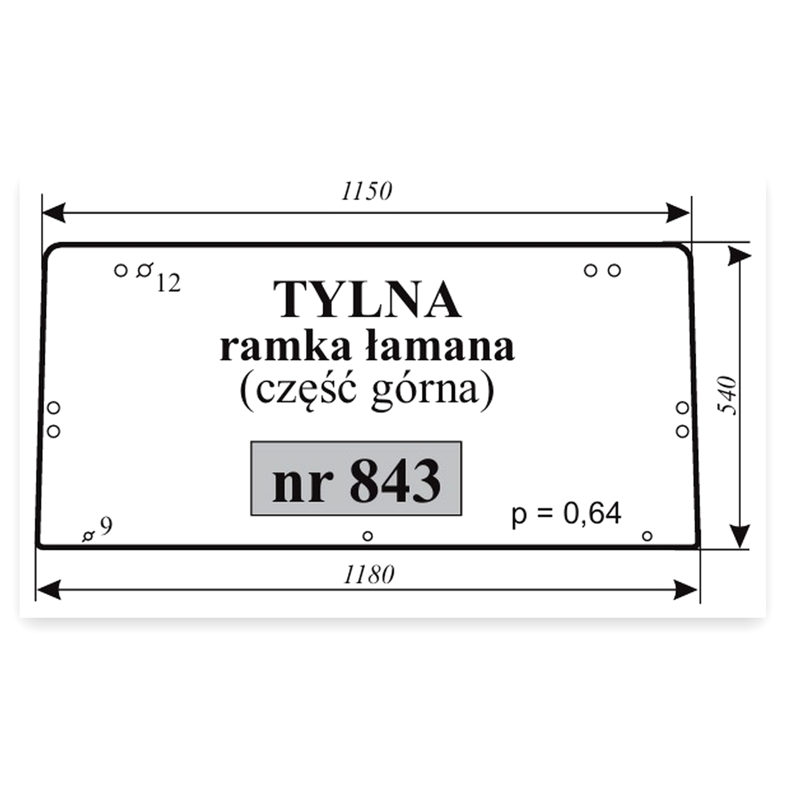 c188d33fa6395a4ec58e80ccf73985b4.jpg Szyba tylna Renault ramka łamana część górna